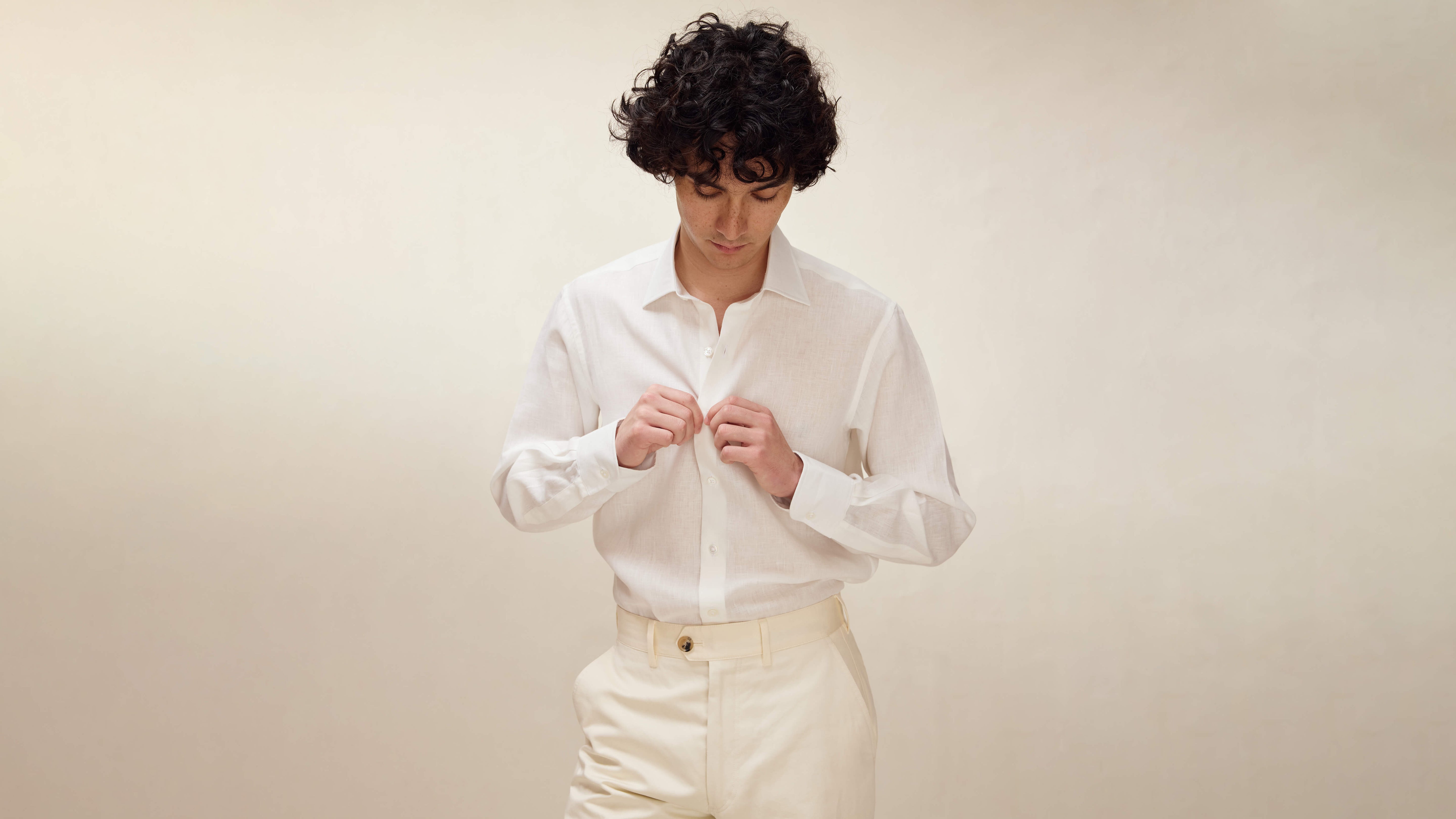 The Perfect White Linen Shirt