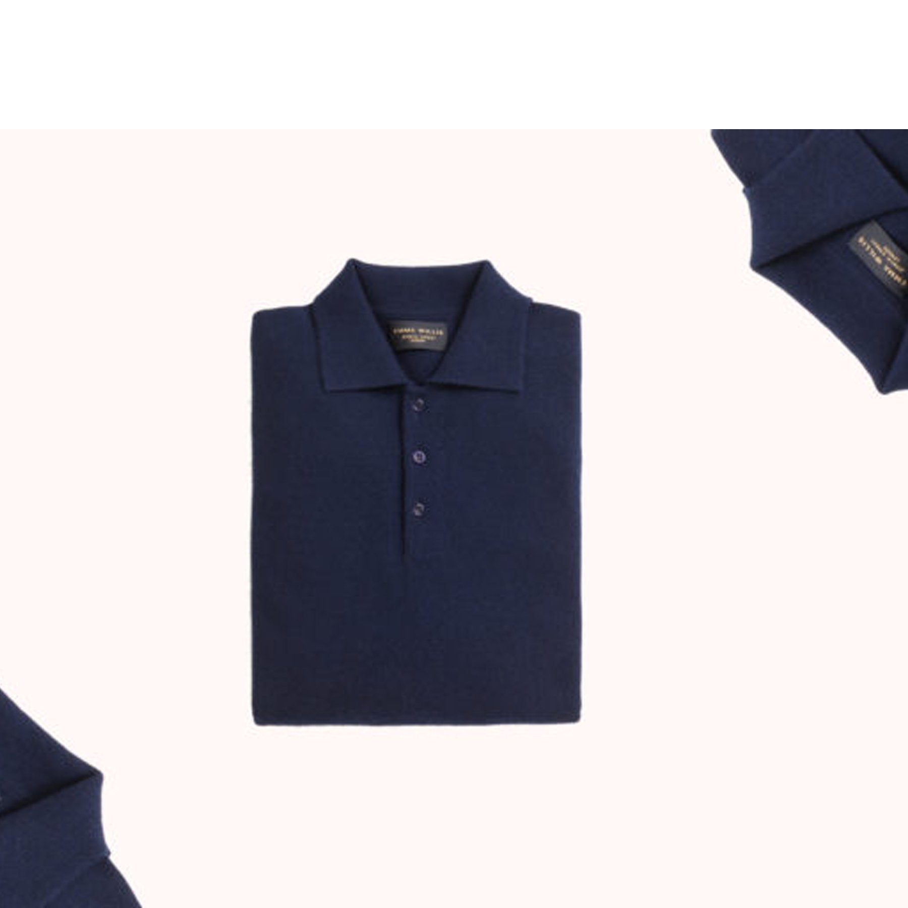 Editor’s Picks Gentleman’s Journal, Button it: Emma Willis Navy Cashmere Polo - Emma Willis