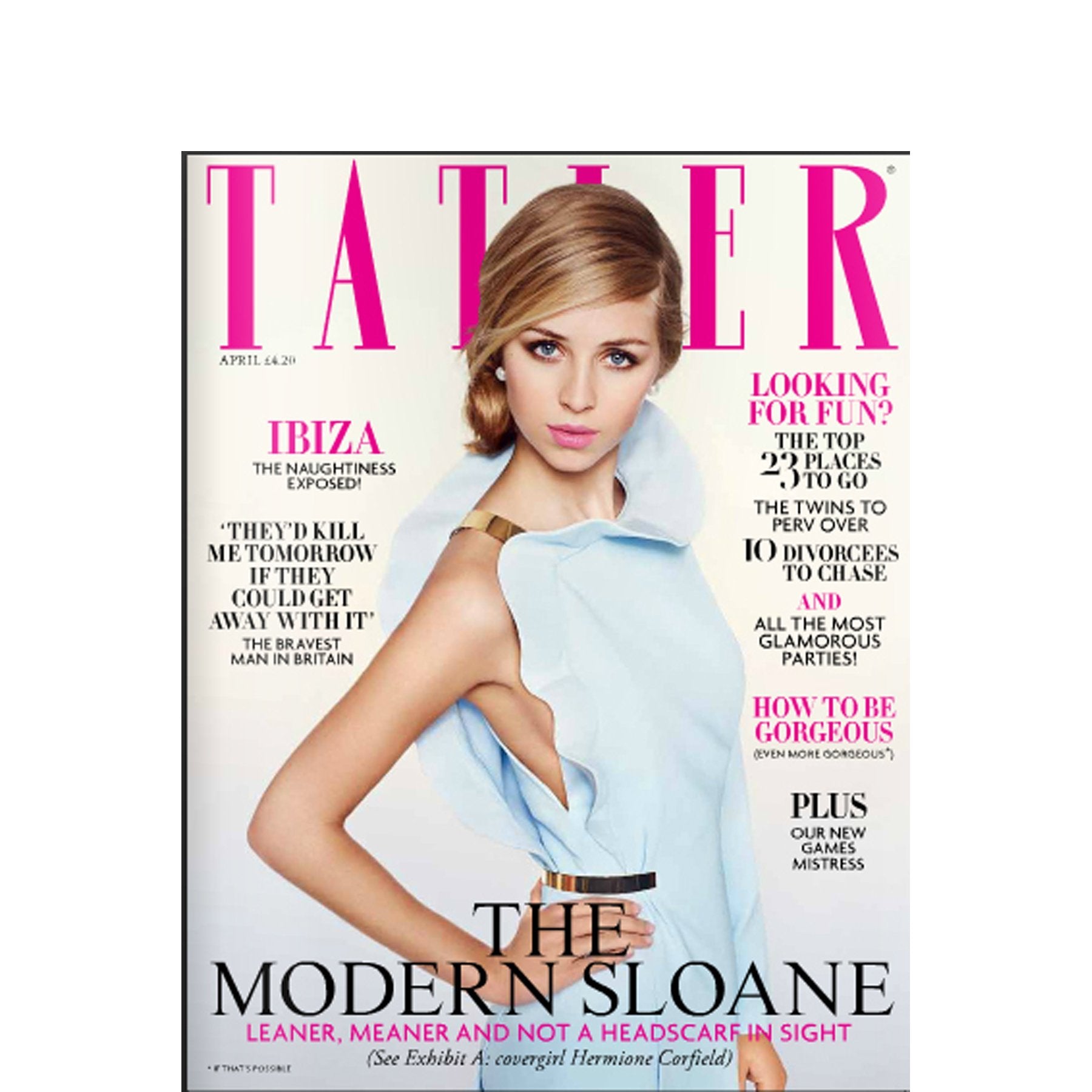 Emma’s daughter Hermione Tatler’s April cover girl - Emma Willis