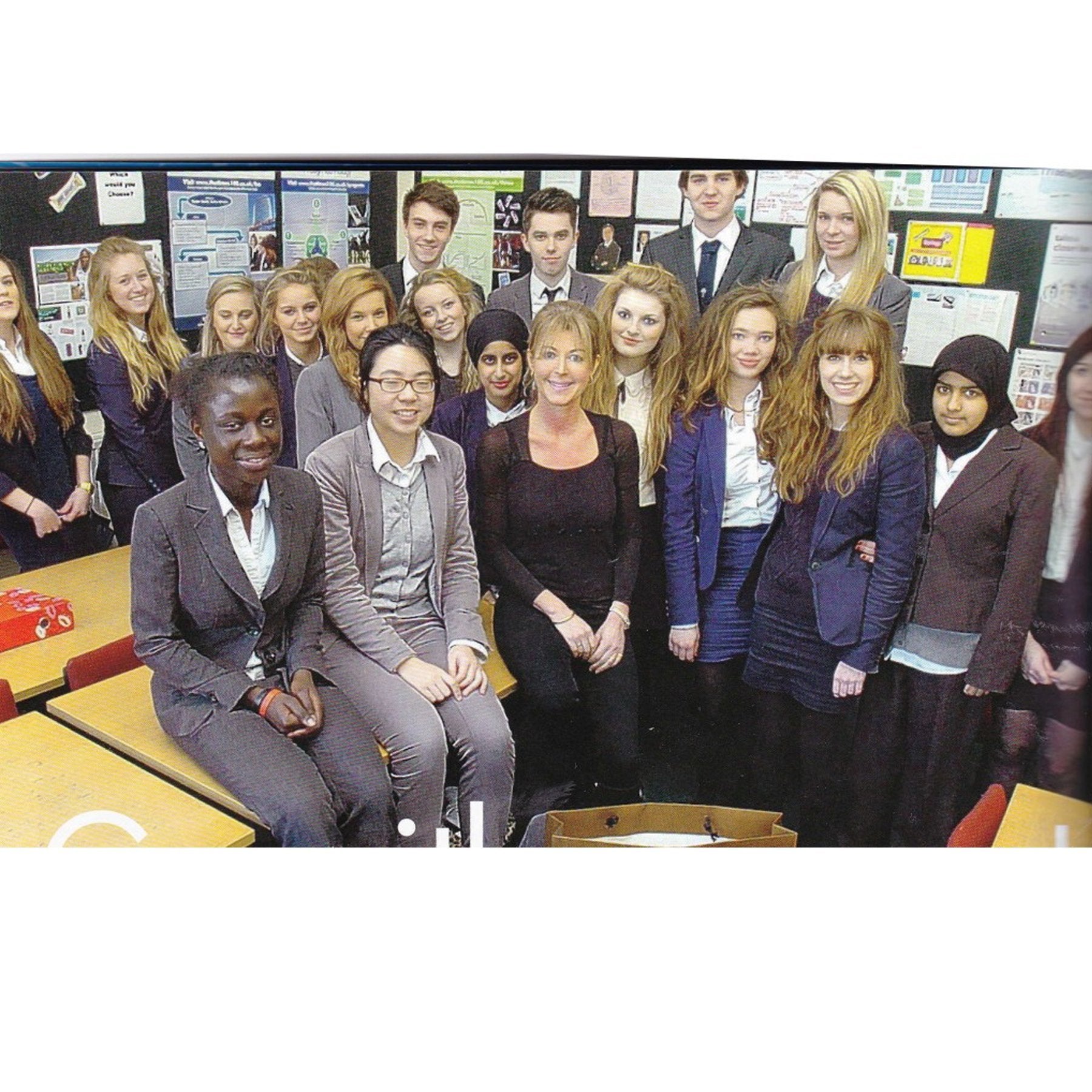 Emma’s visit to Gloucester High School for Girls - Emma Willis