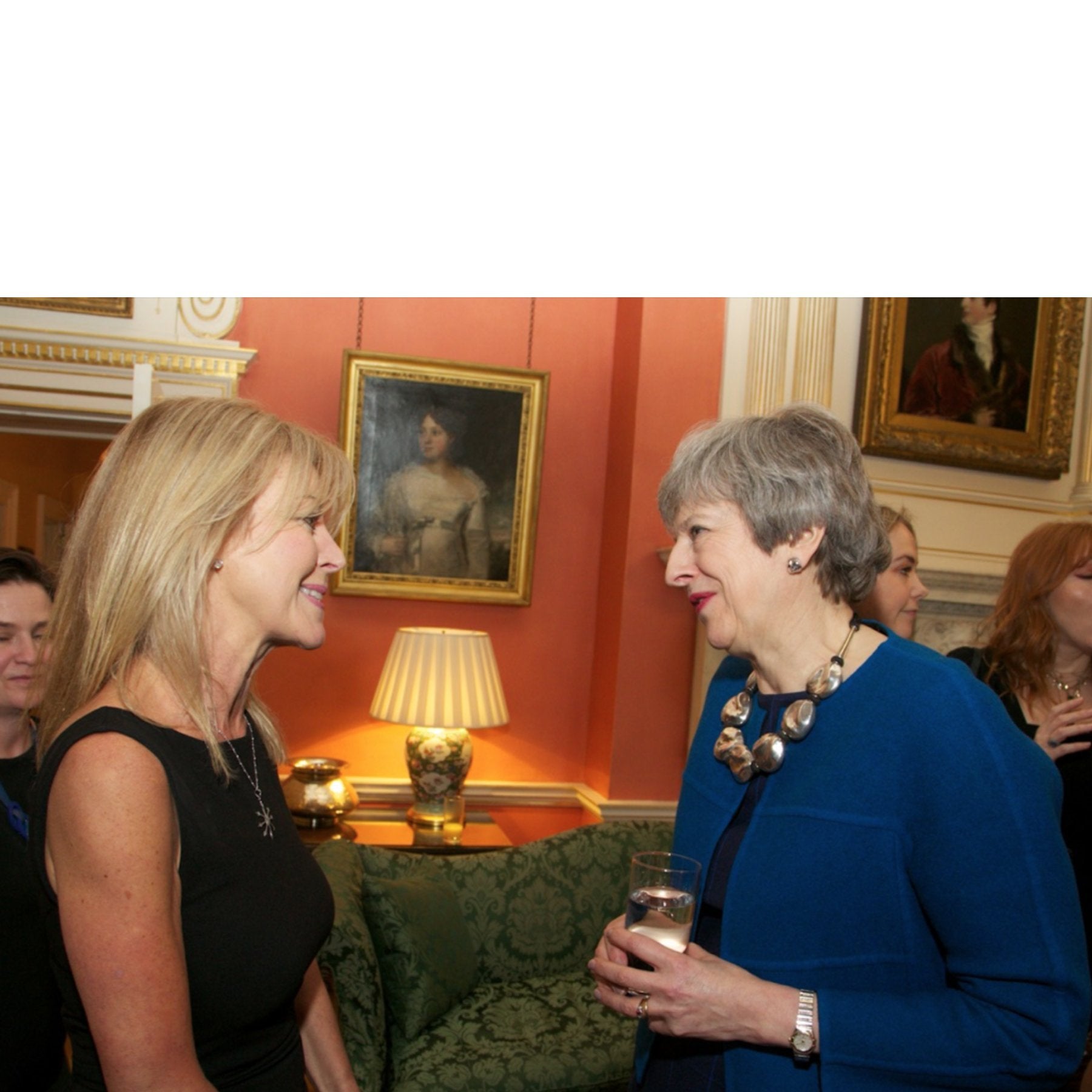 The PM presented Emma with the 1138th Points of Light Award for volunteering - Emma Willis