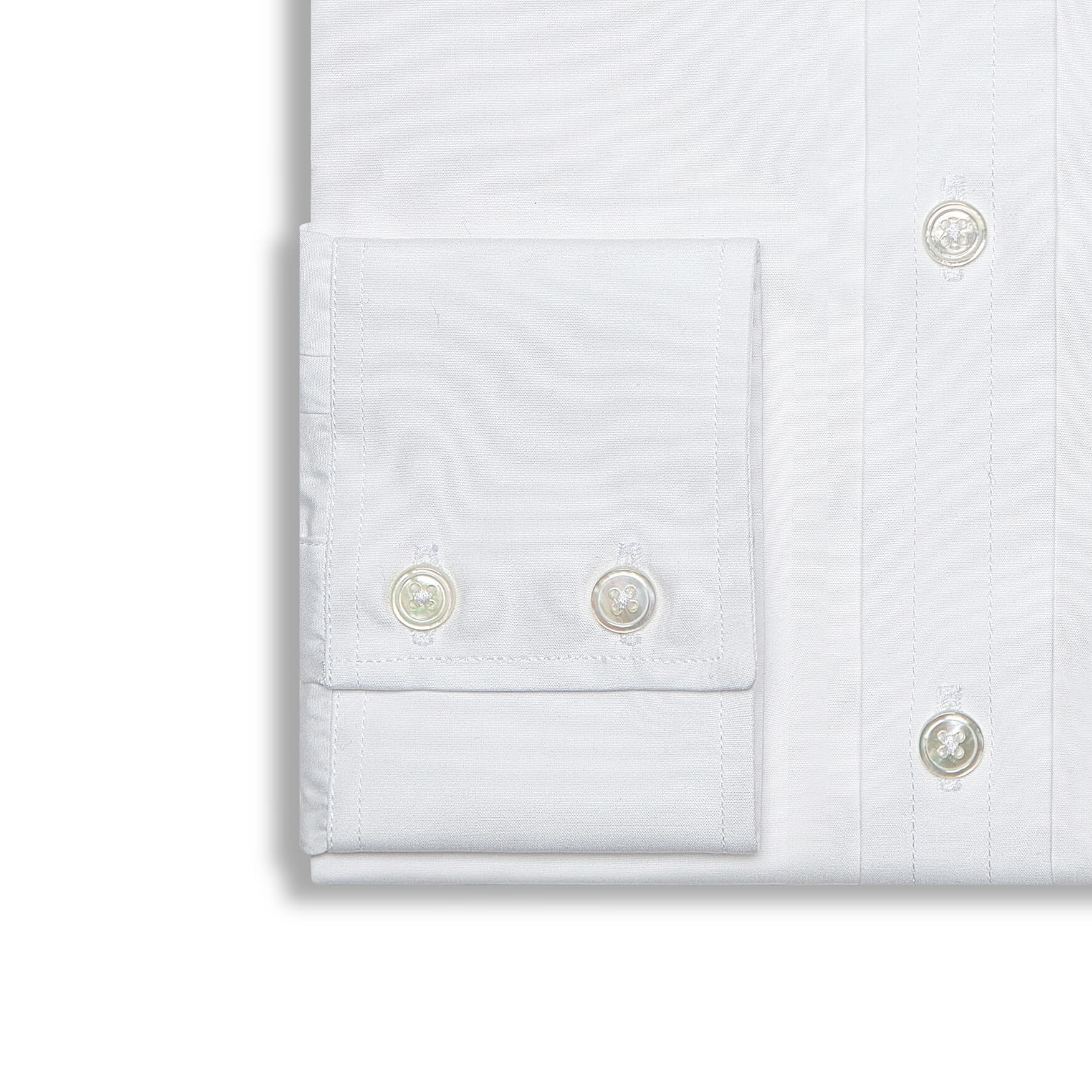 White Poplin Cotton Shirt