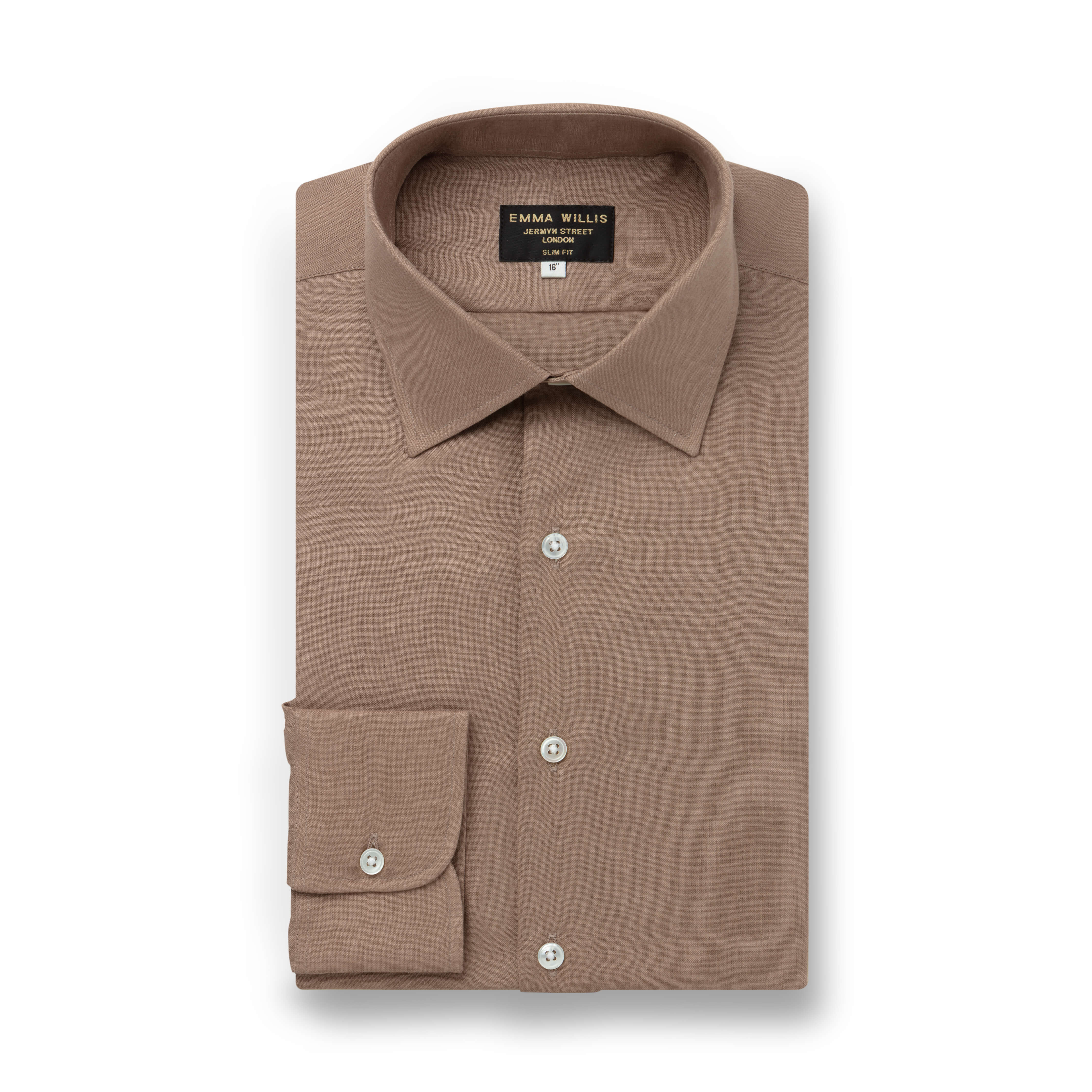 Cacao Linen Shirt - New