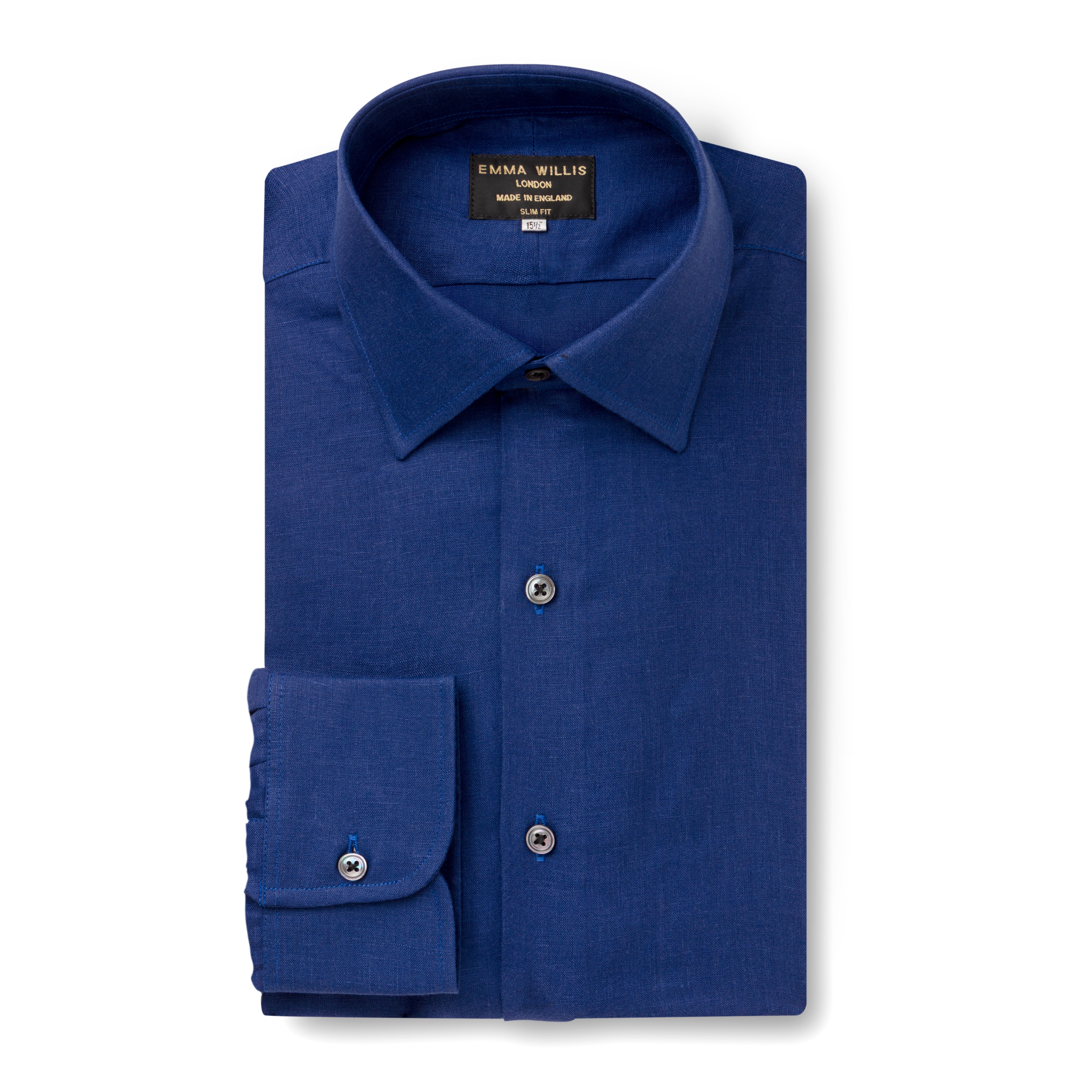 Azurite Linen Shirt - New