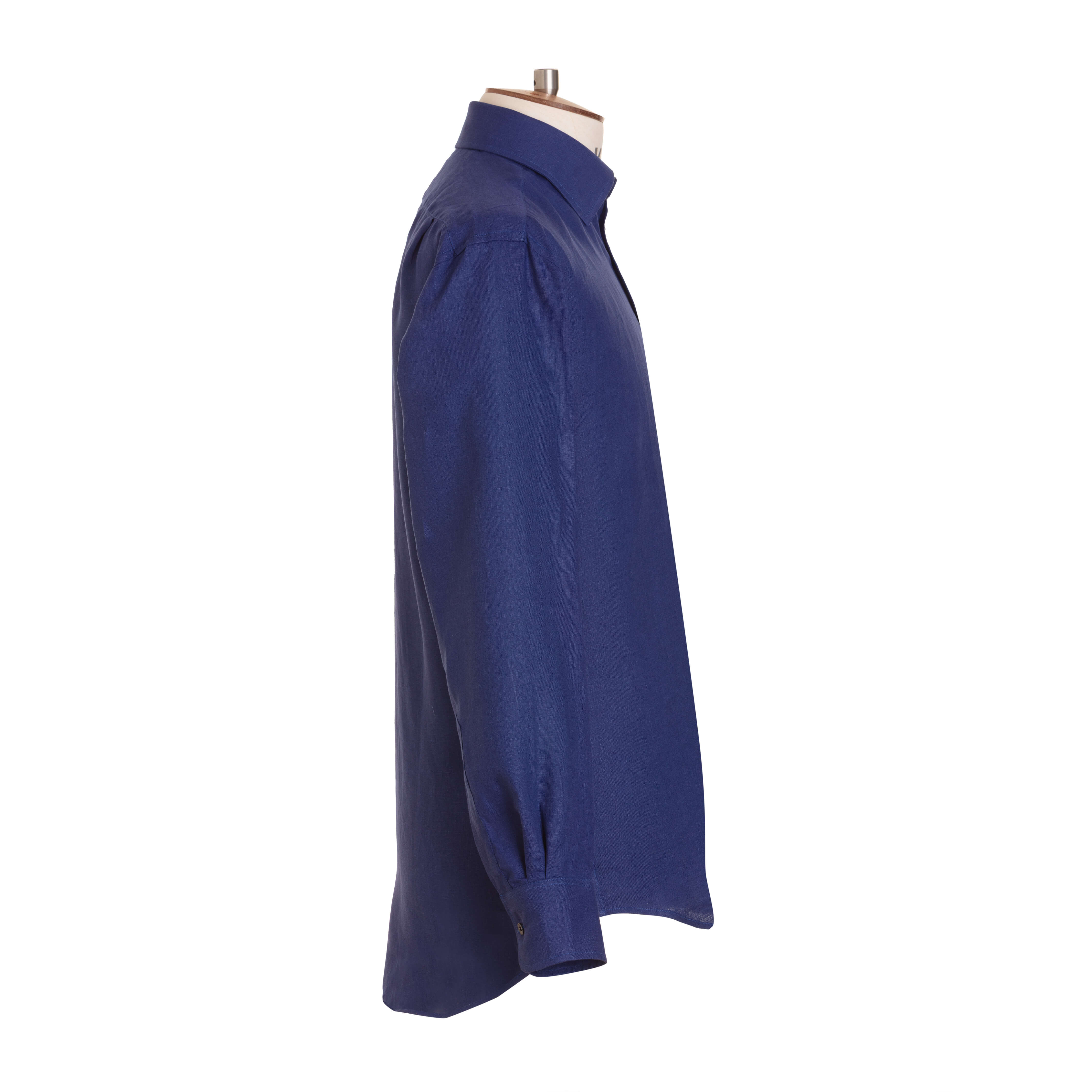 Azurite Linen Shirt - New