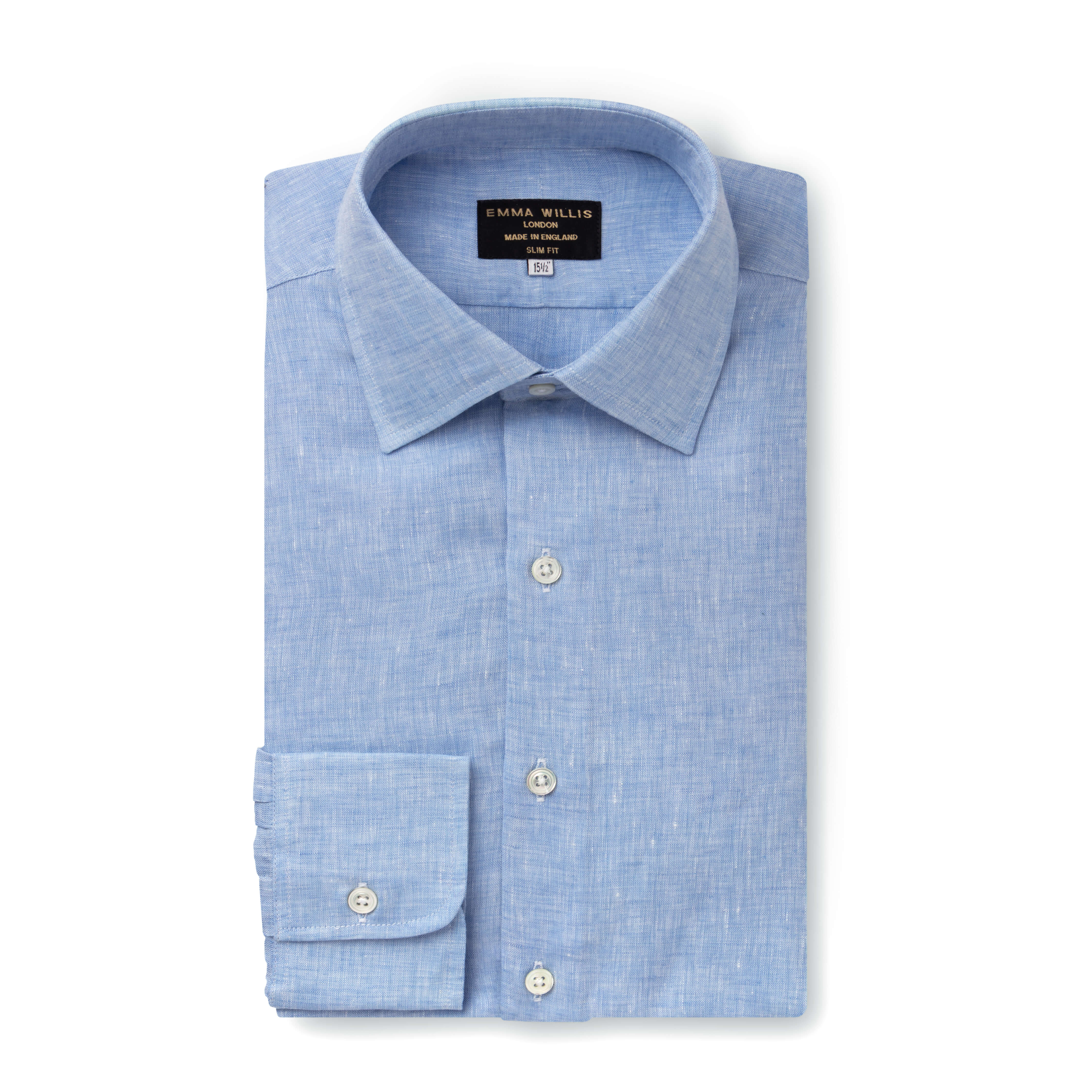 Blue Linen Shirt - New