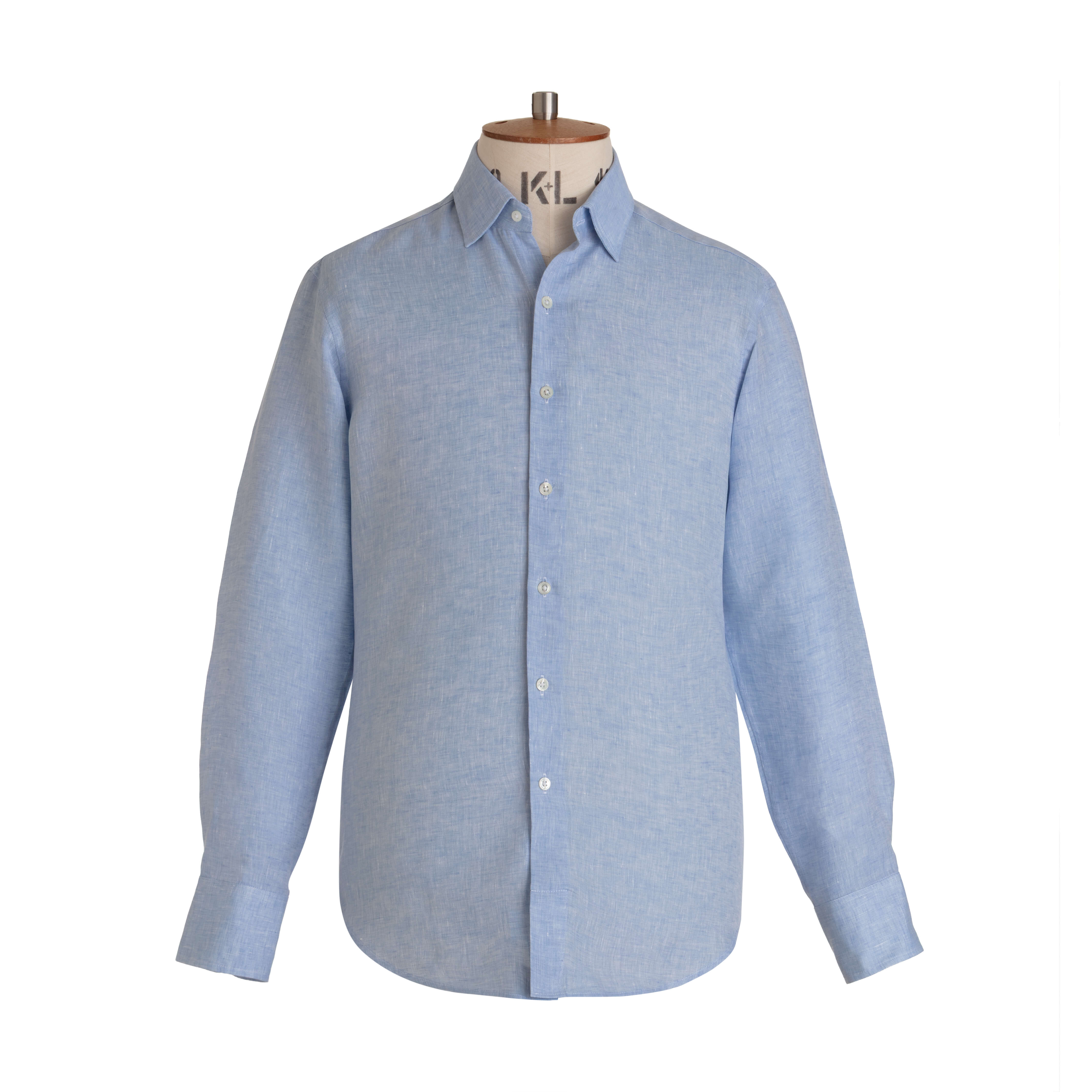 Blue Linen Shirt - New