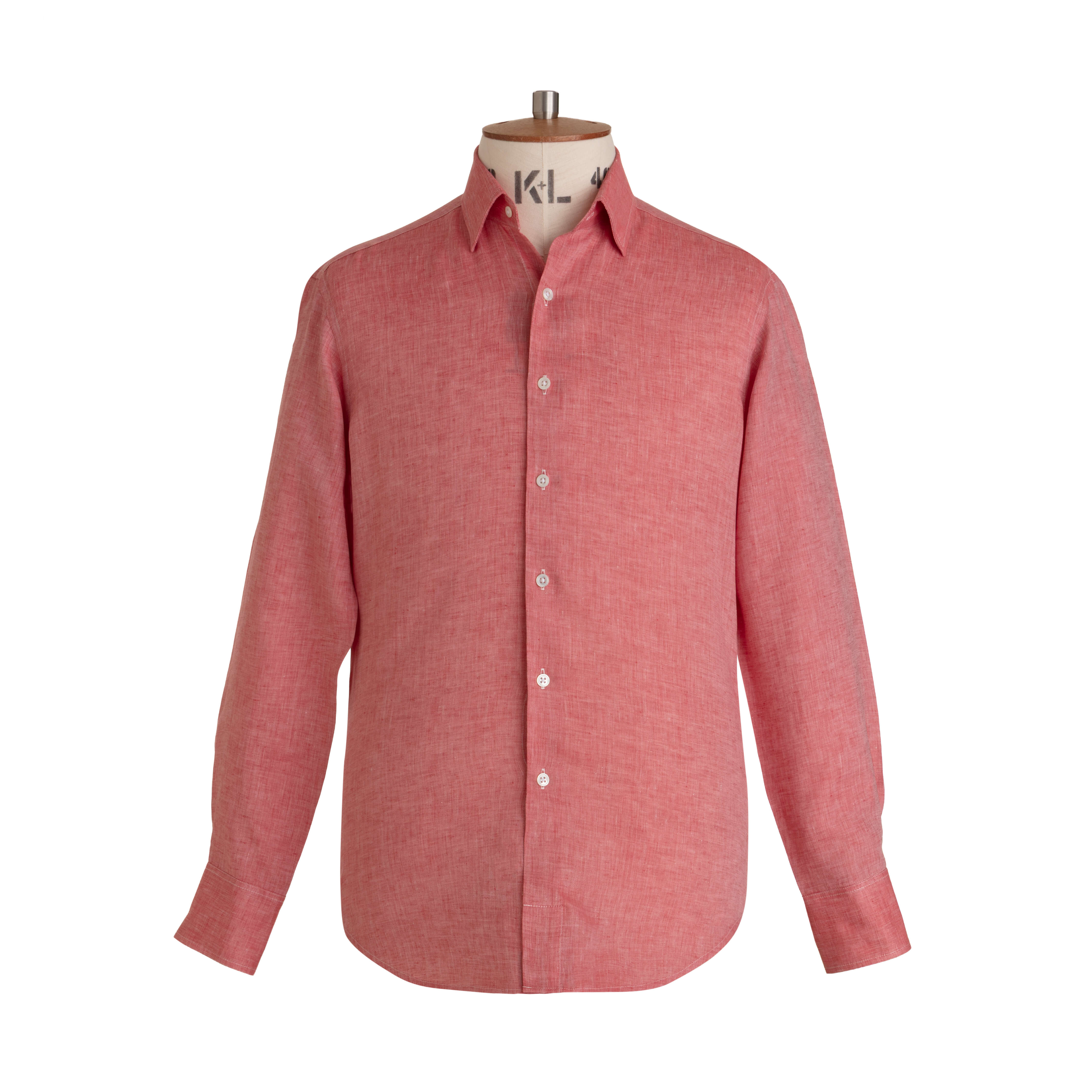 Terracotta Linen Shirt - New