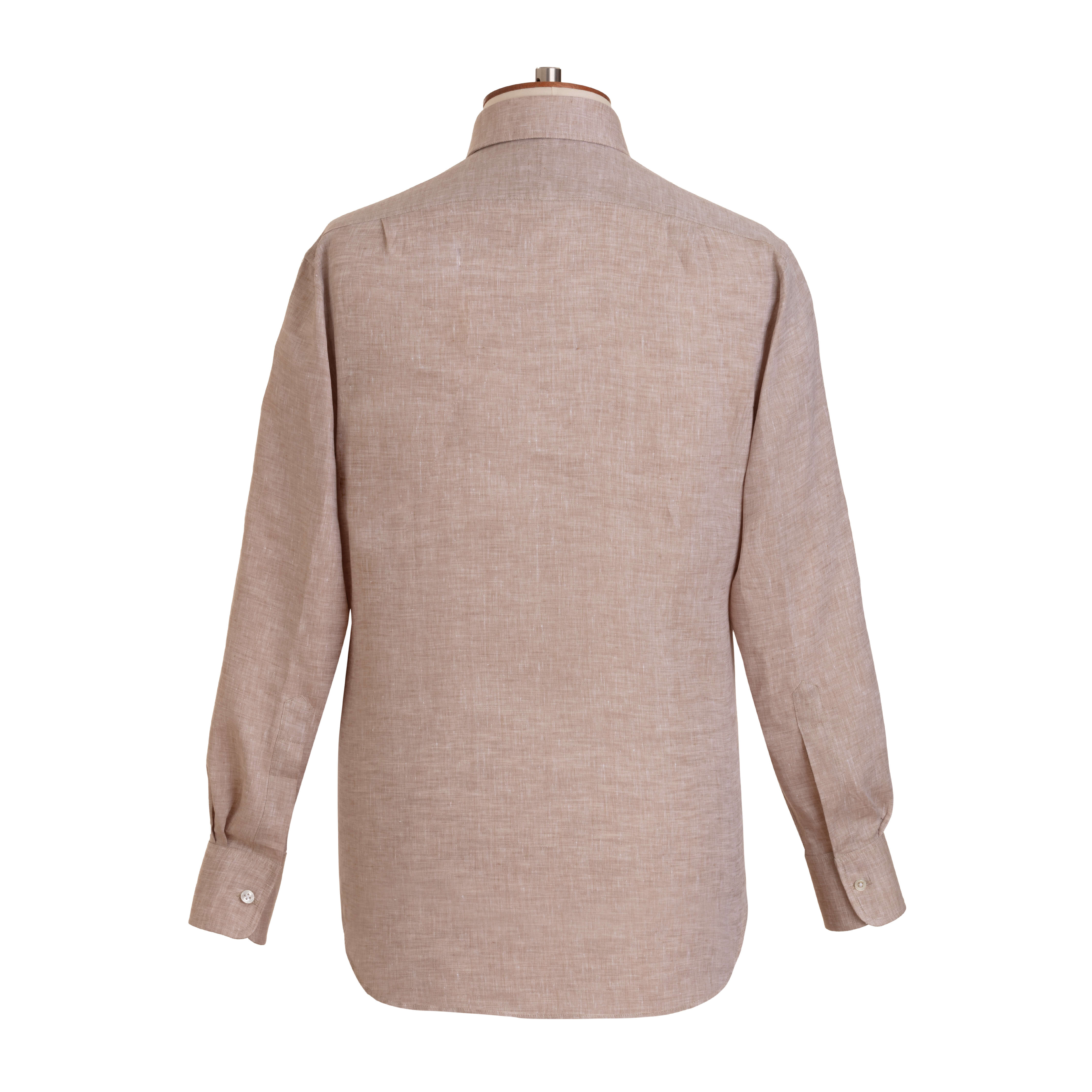 Latte Linen Shirt