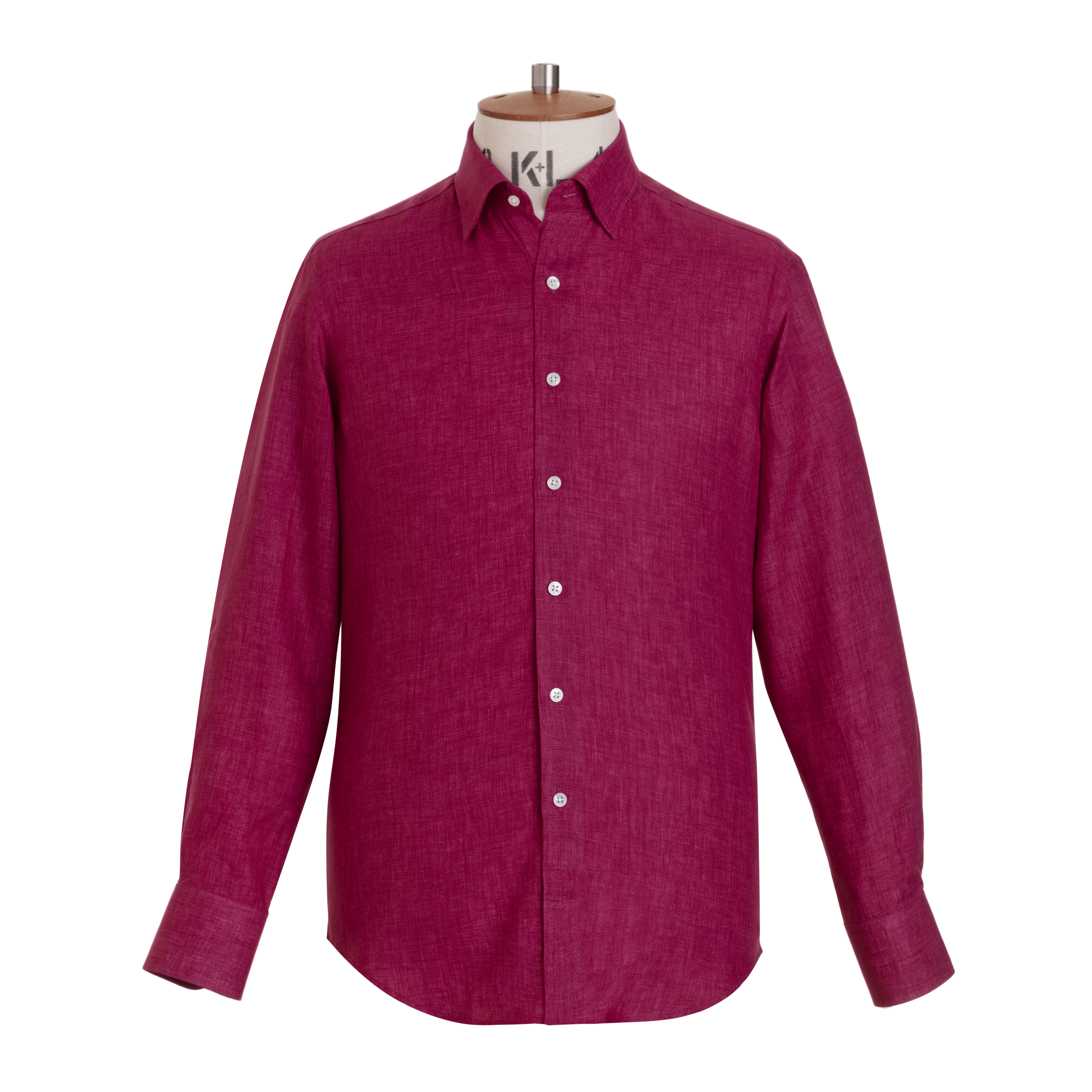 Plum Linen Shirt