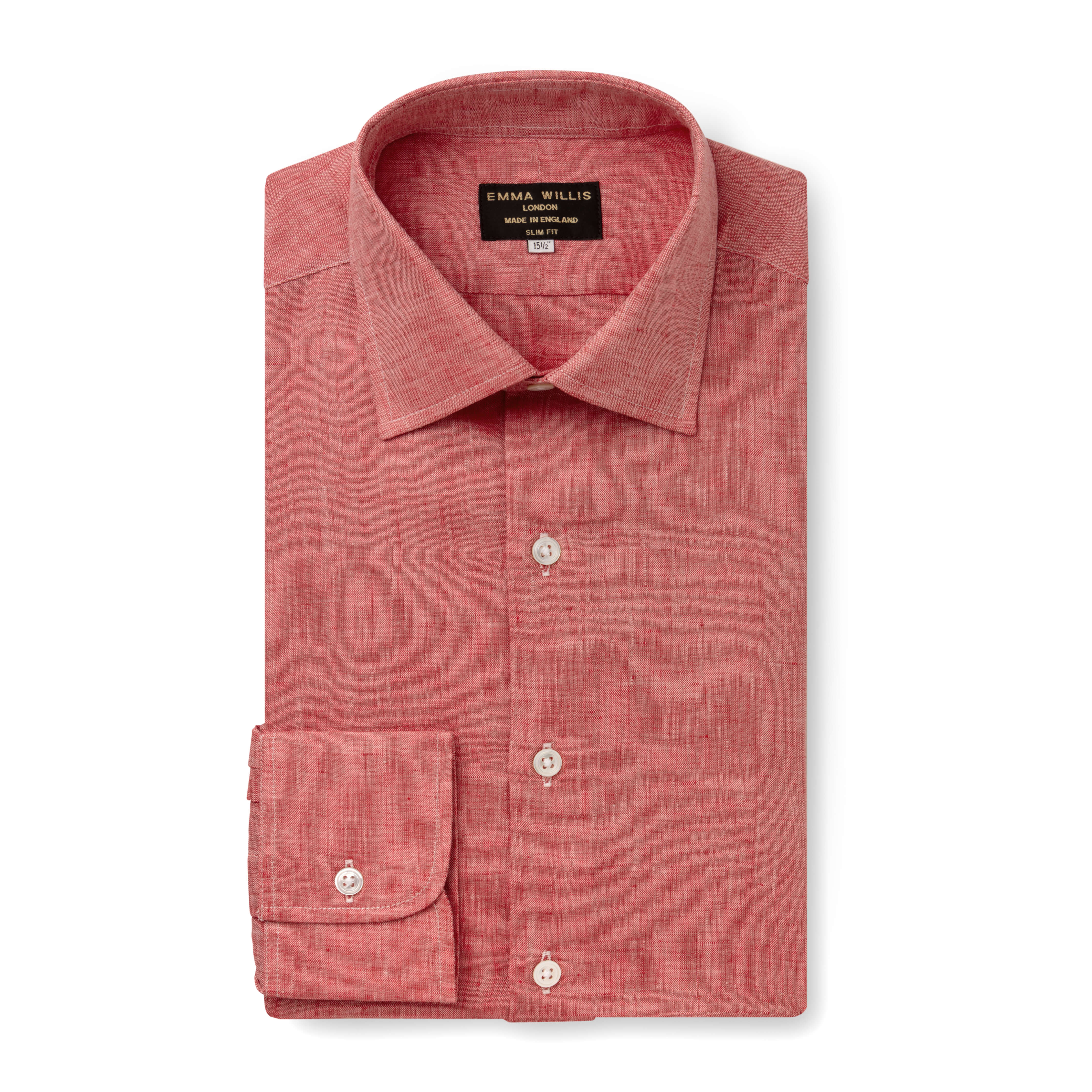 Terracotta Linen Shirt - New