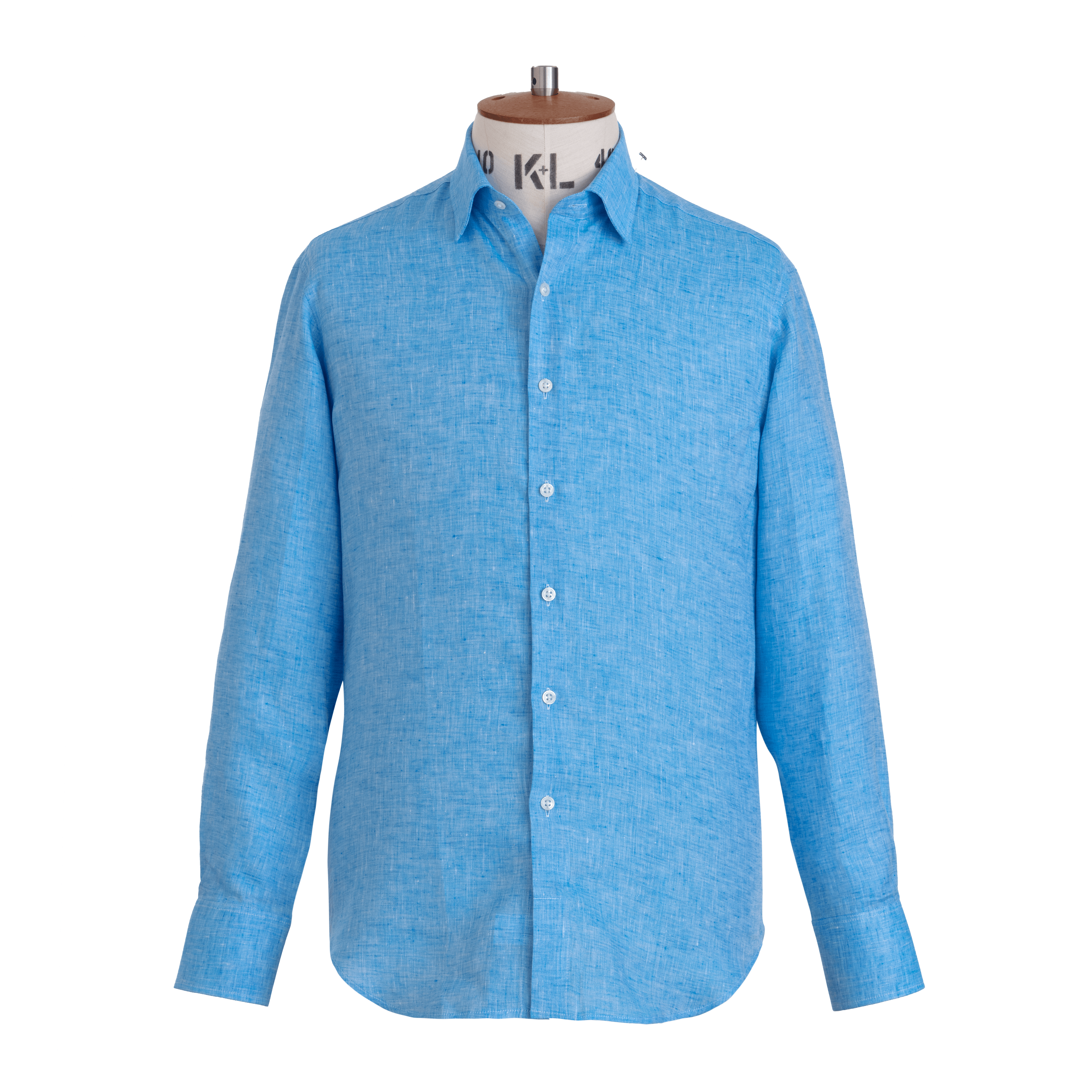 Aqua Linen Shirt