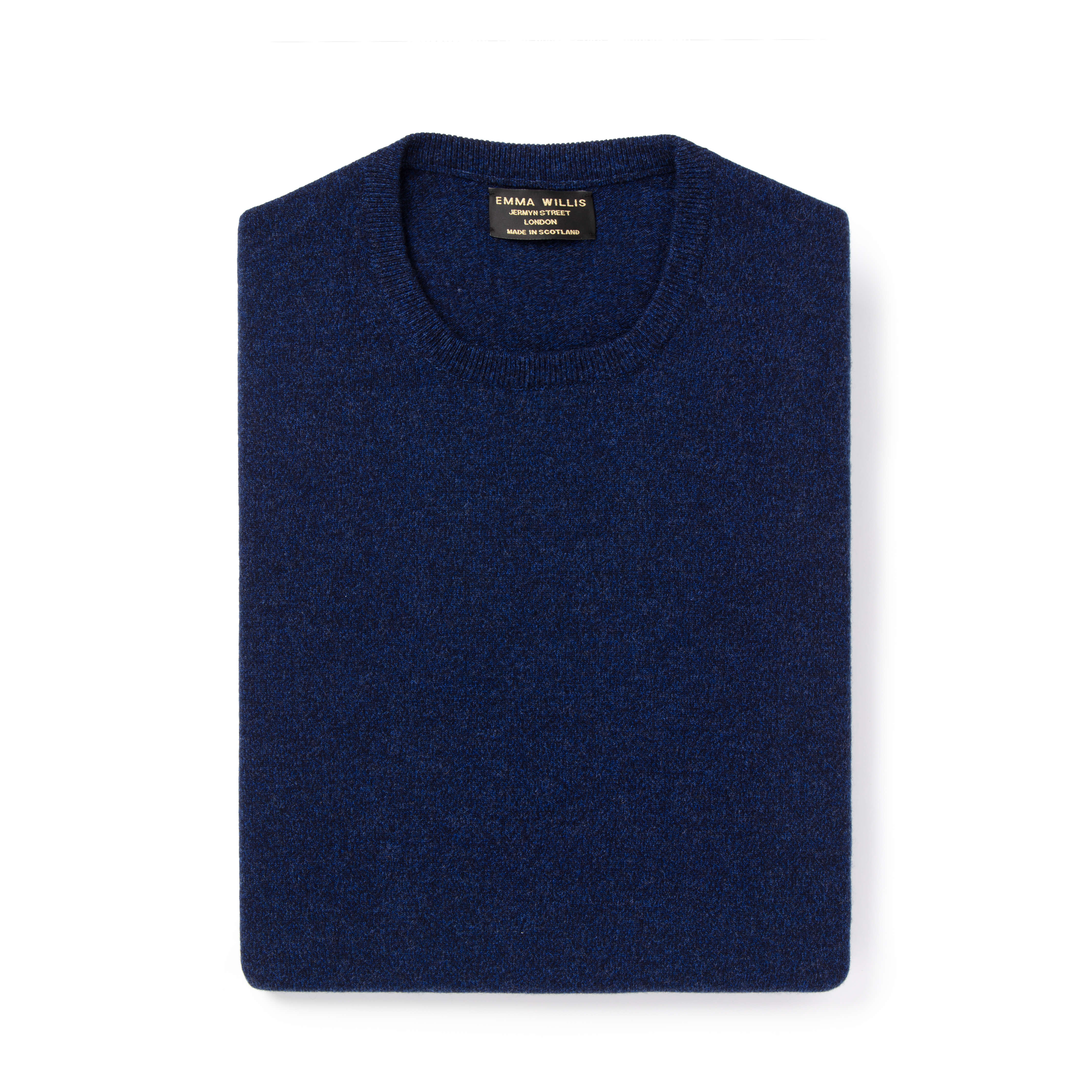 Sapphire Cashmere Crew - New