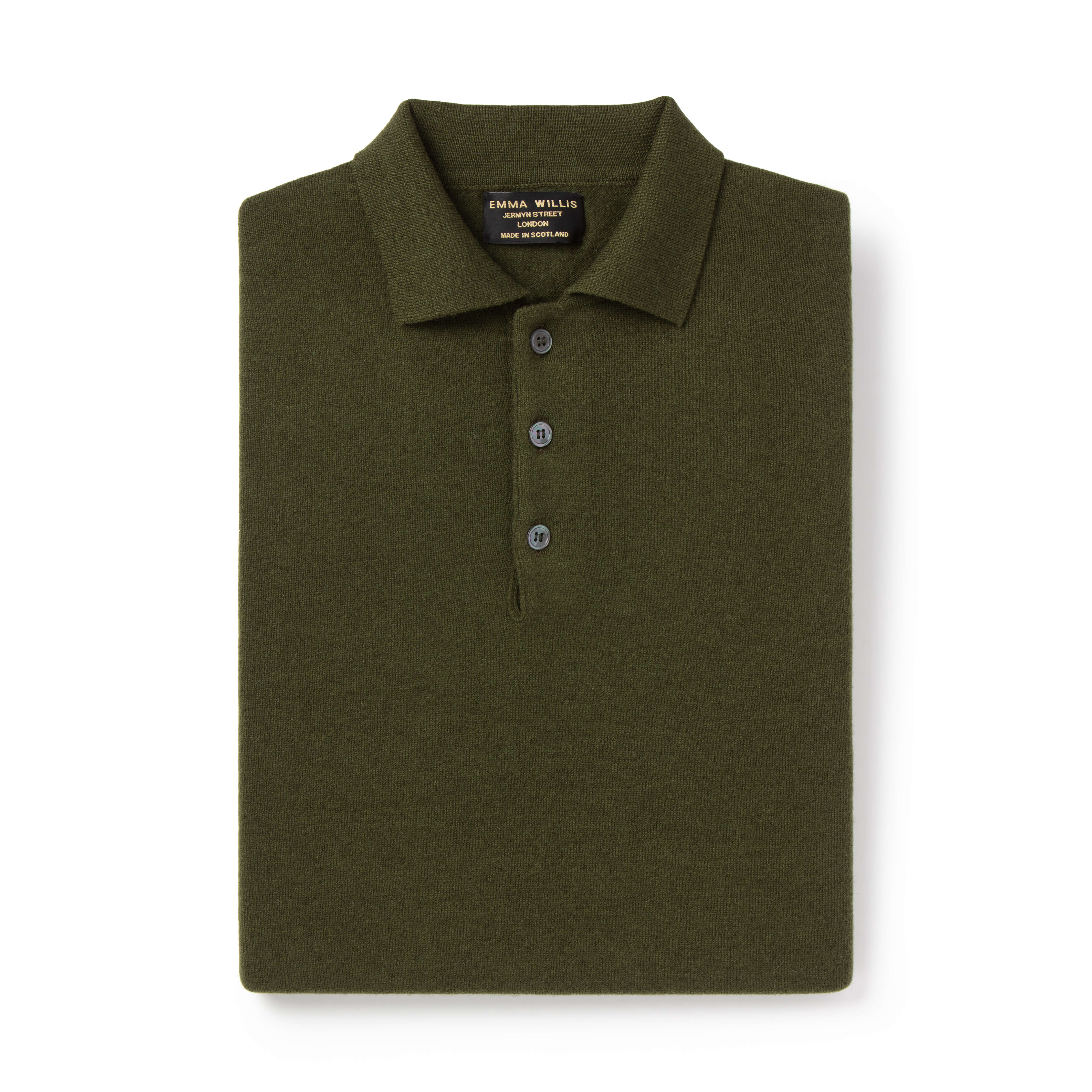 Fern Cashmere Polo - New