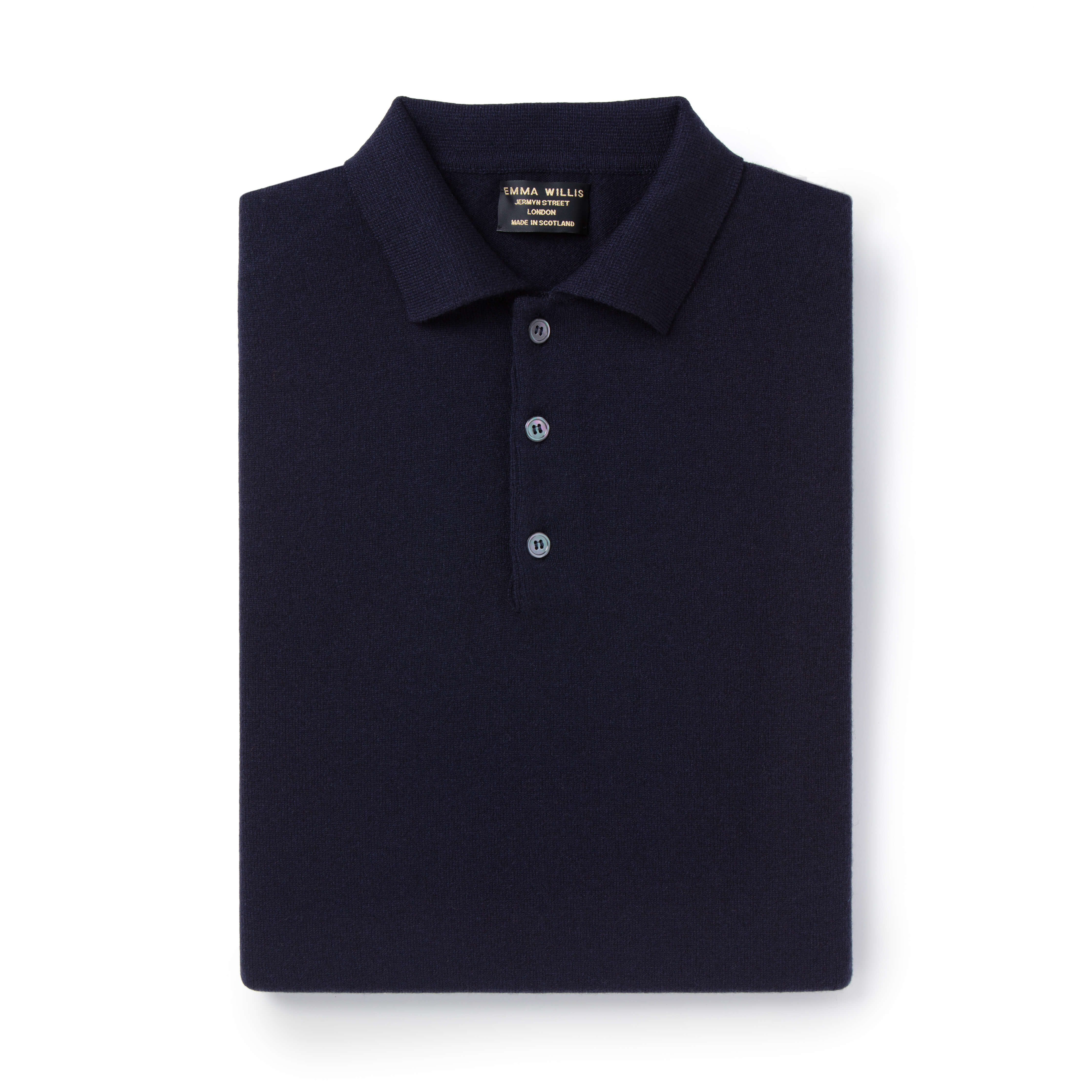 Midnight Cashmere Polo - New