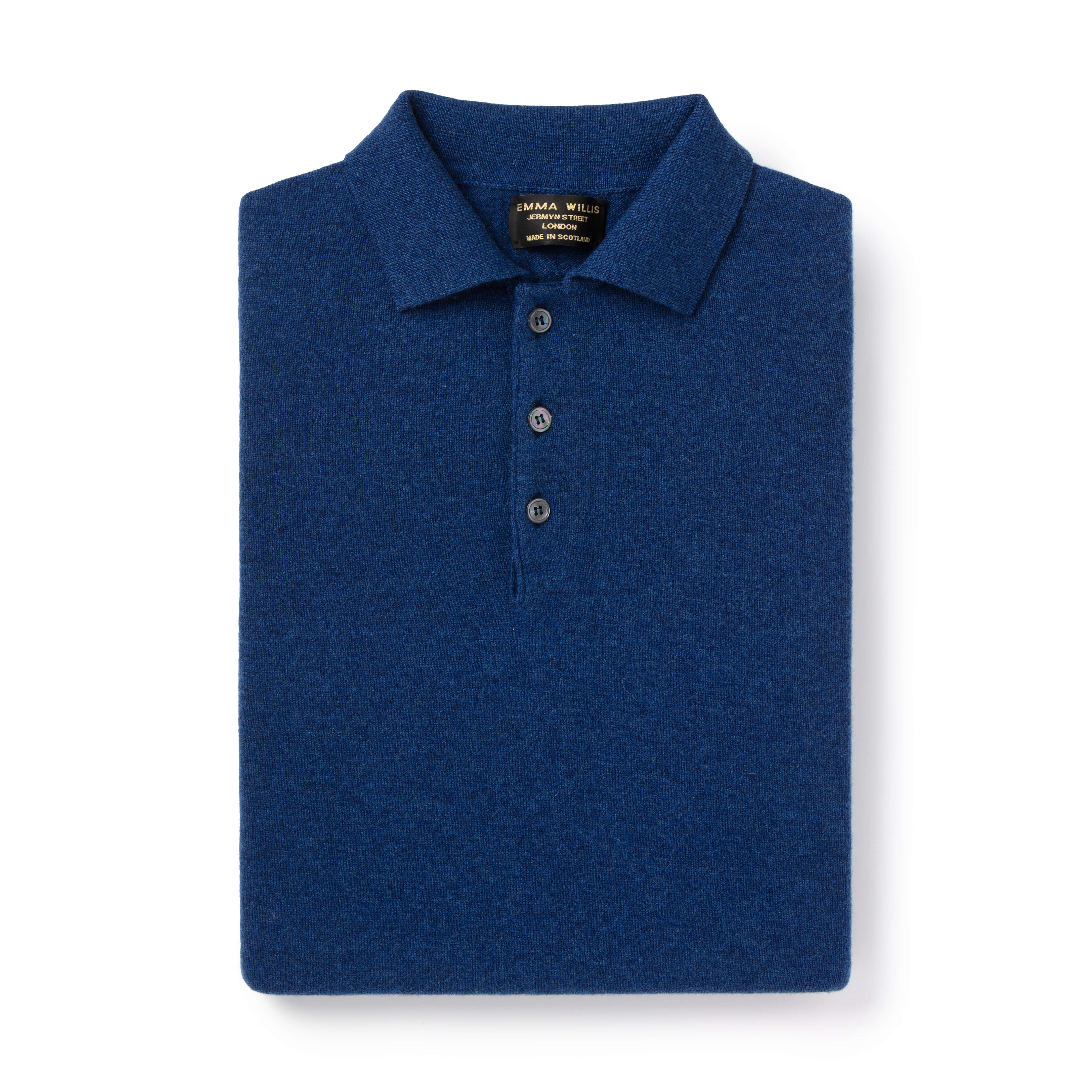 Prussian Cashmere Polo - New