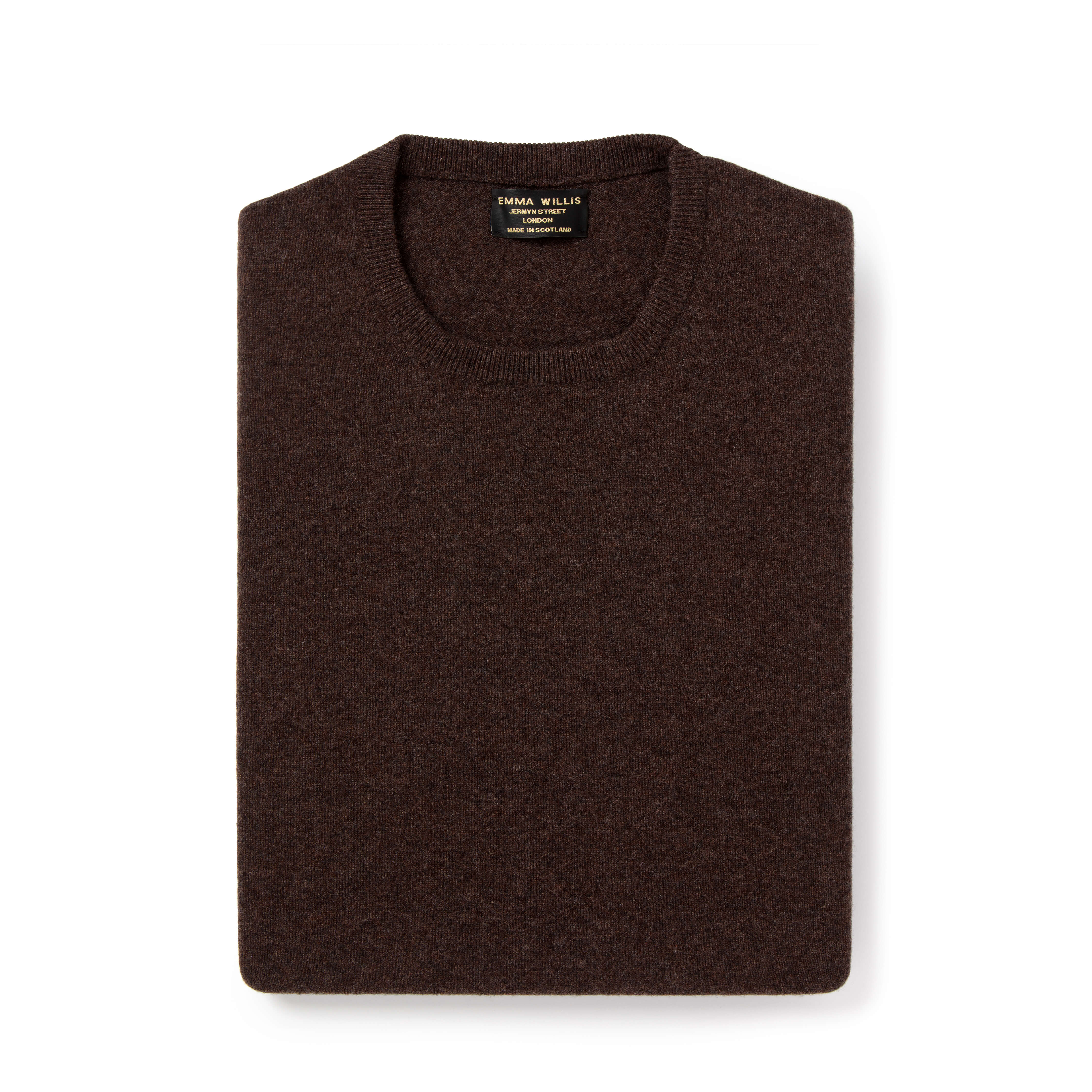 Chocolate Cashmere Crew - New