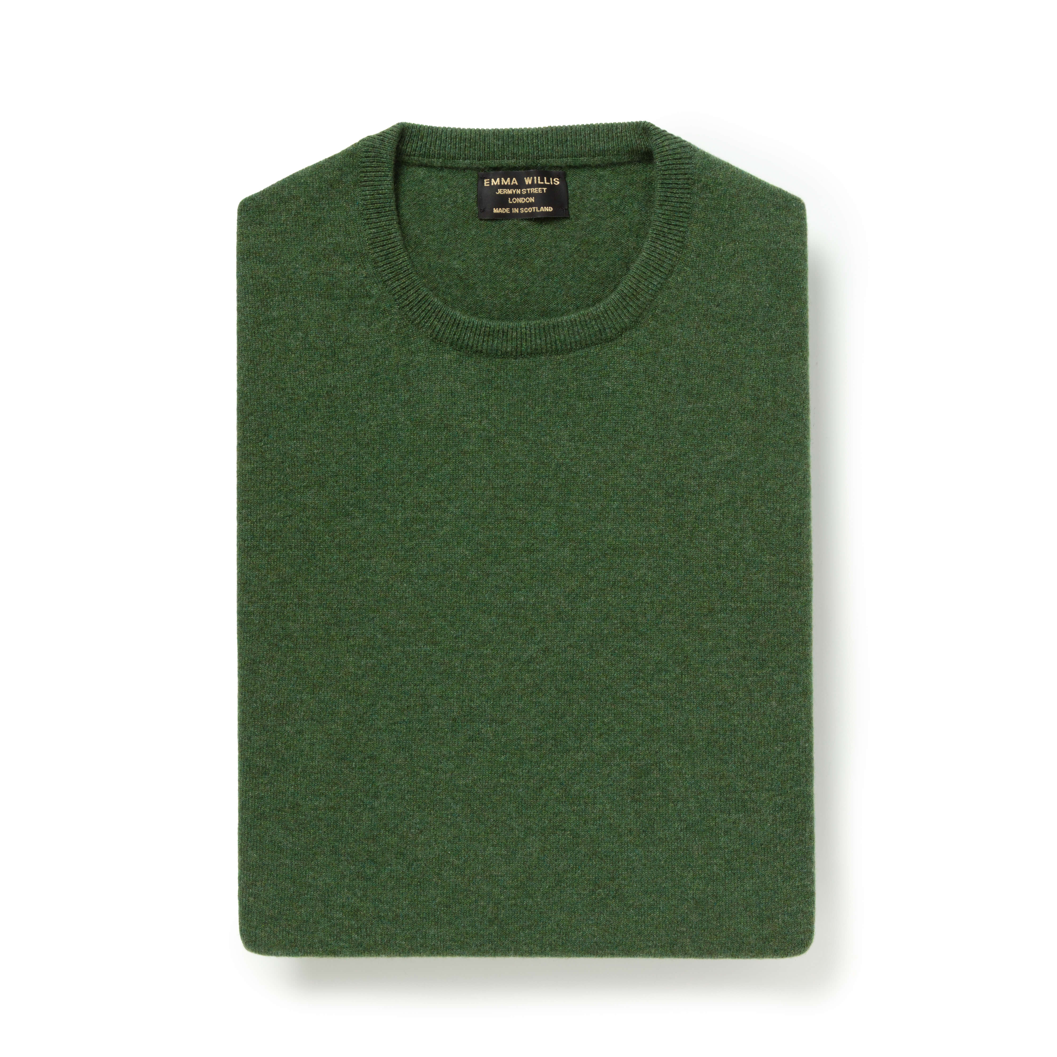 Forest Cashmere Crew