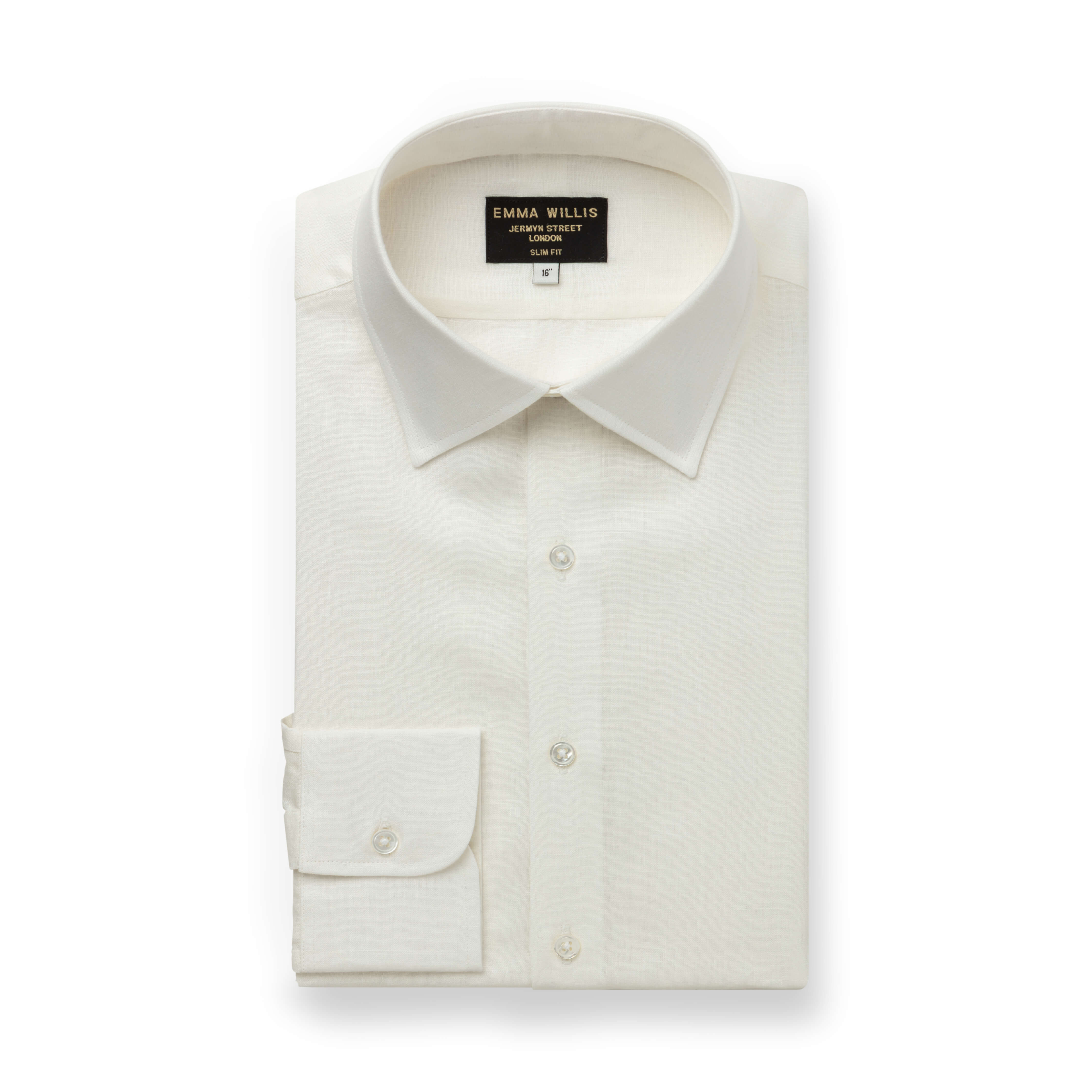 Ivory Linen Shirt - New