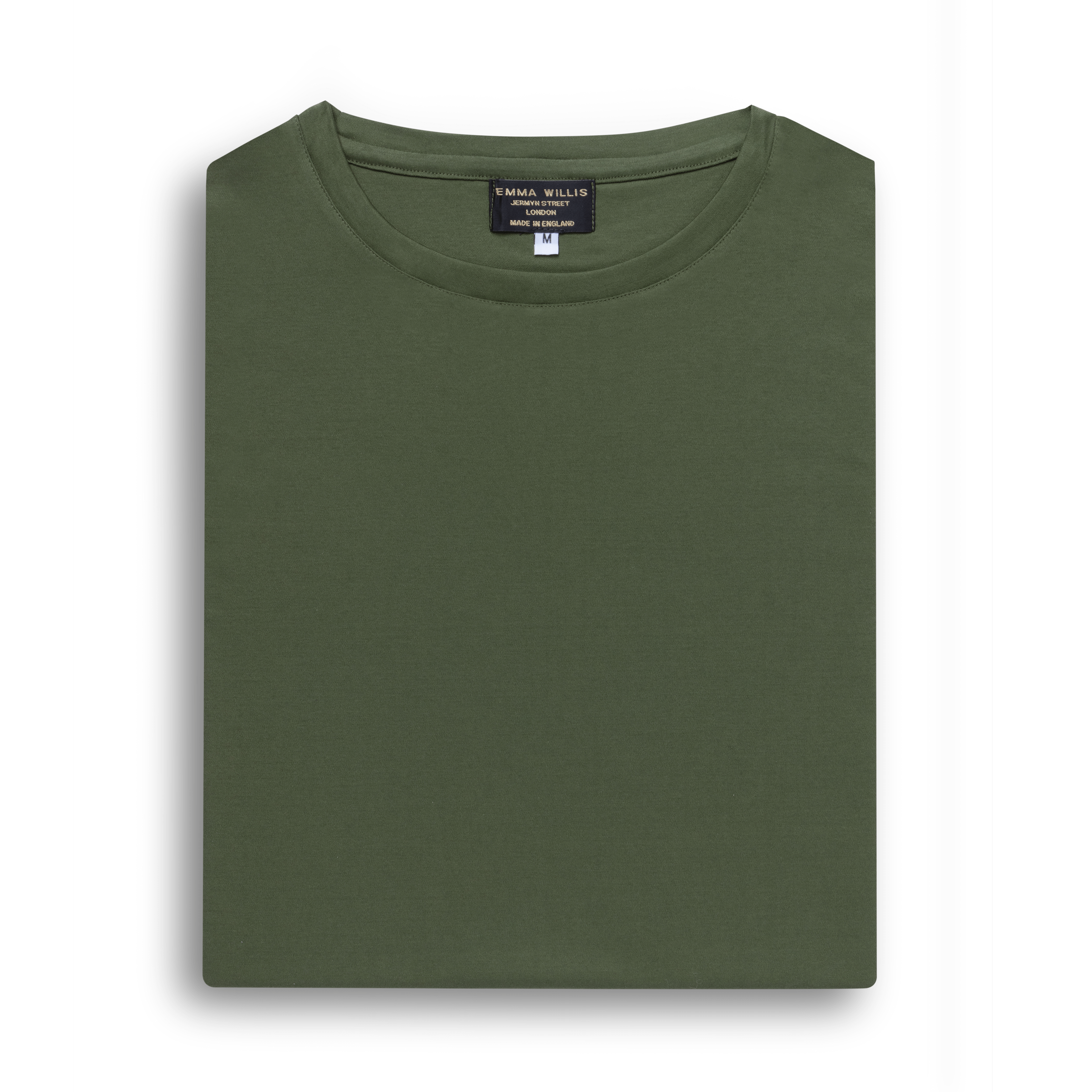 Khaki Cotton T-Shirt - New