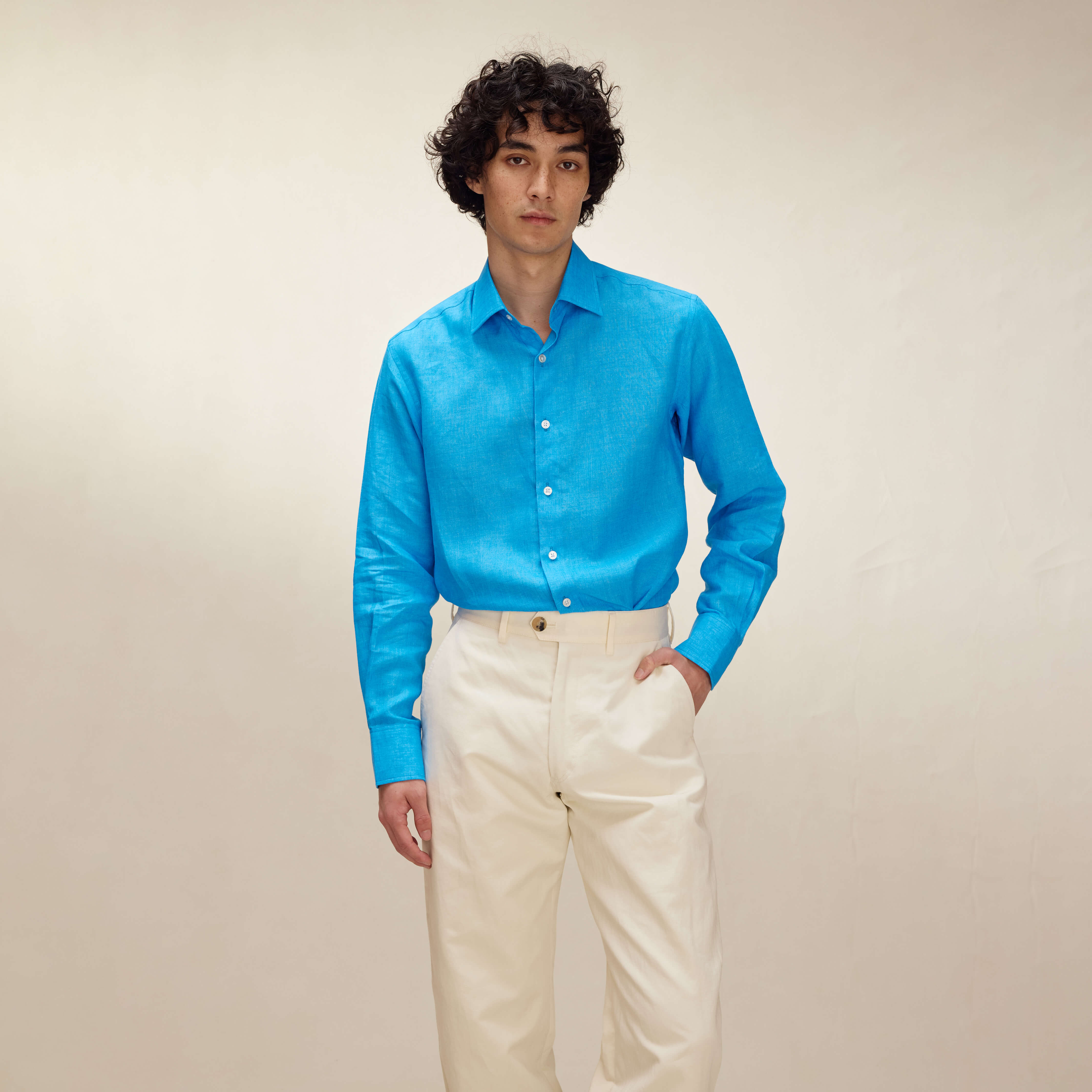 Kingfisher Linen Shirt - New