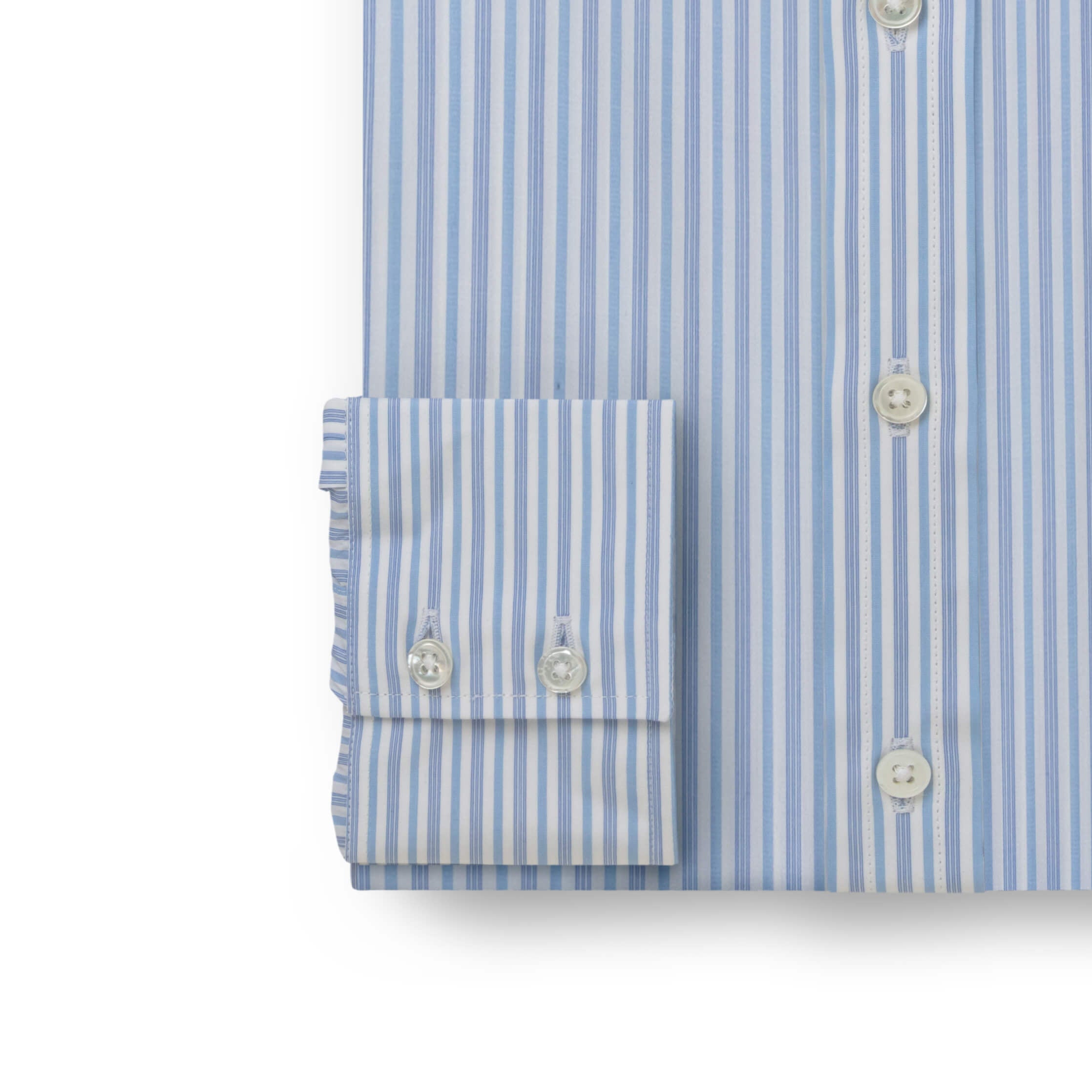 Triple Navy/Blue Stripe Shirt - New