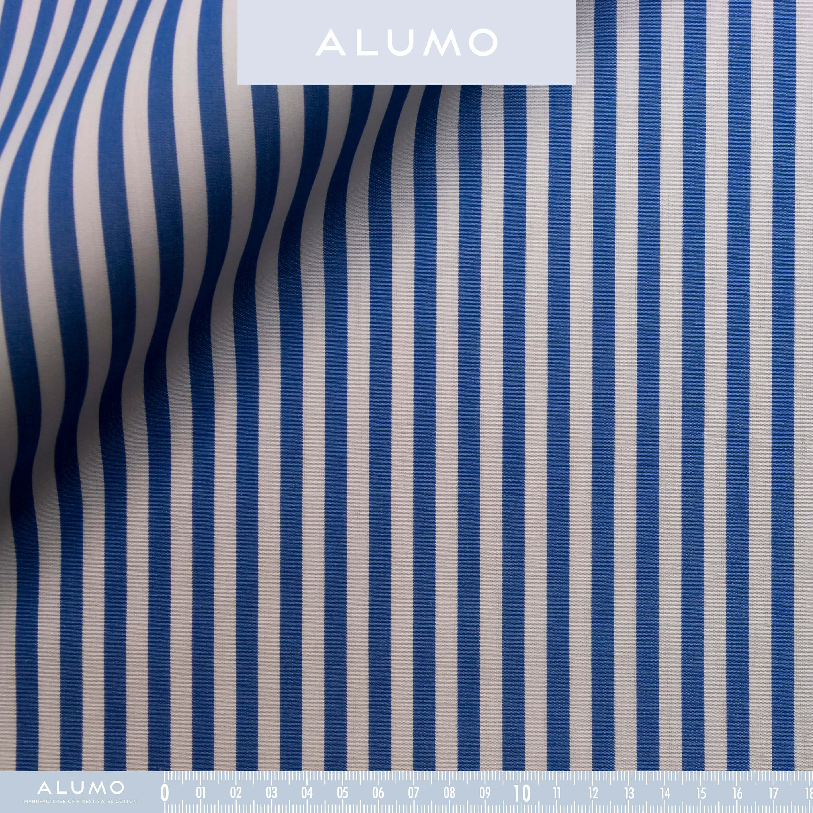 Blue Butcher Stripe Supraluxe - Emma Willis