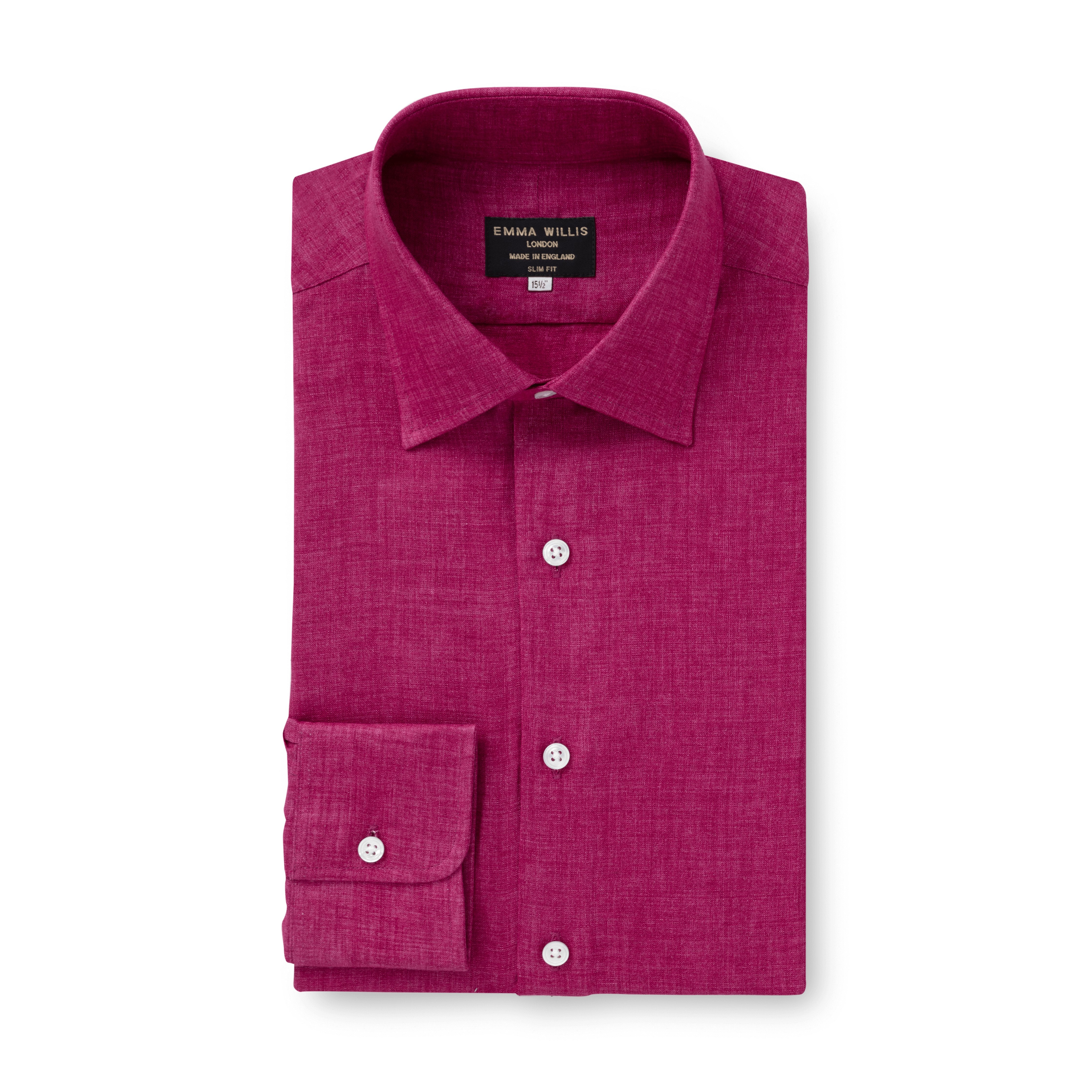 Plum Linen Shirt - Emma Willis