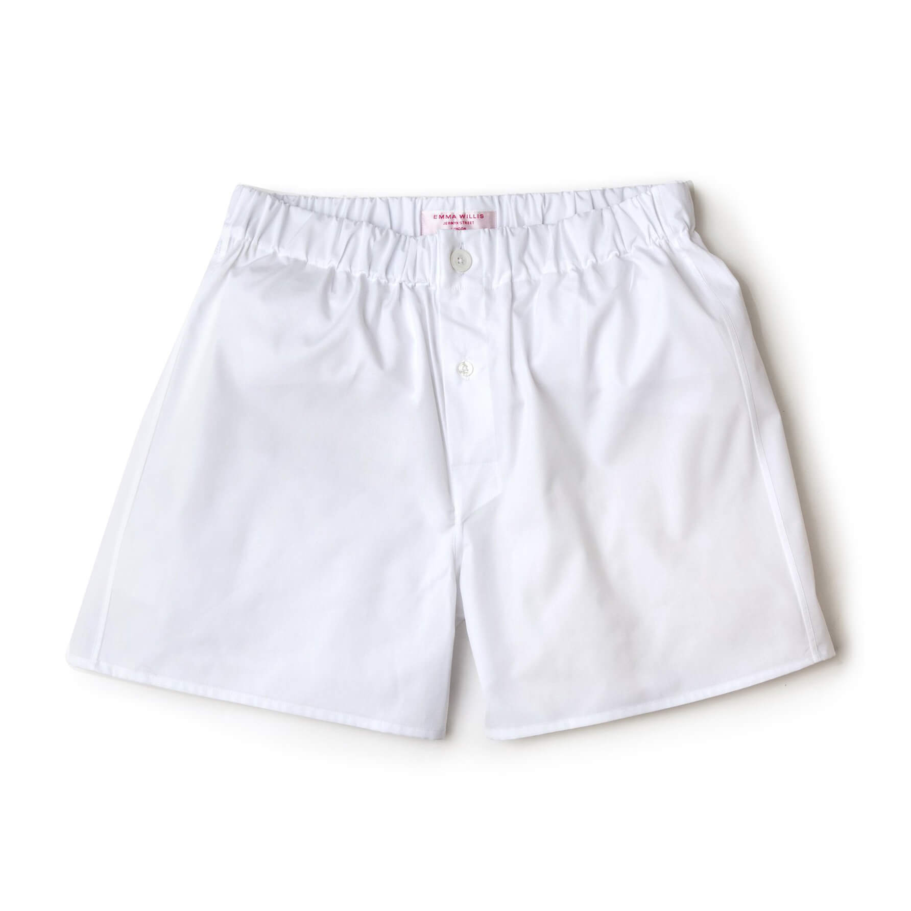 White Soyella Boxer Shorts - Slim Fit