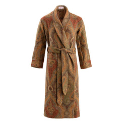 Antique Paisley Wool Dressing Gown freeshipping - Emma Willis