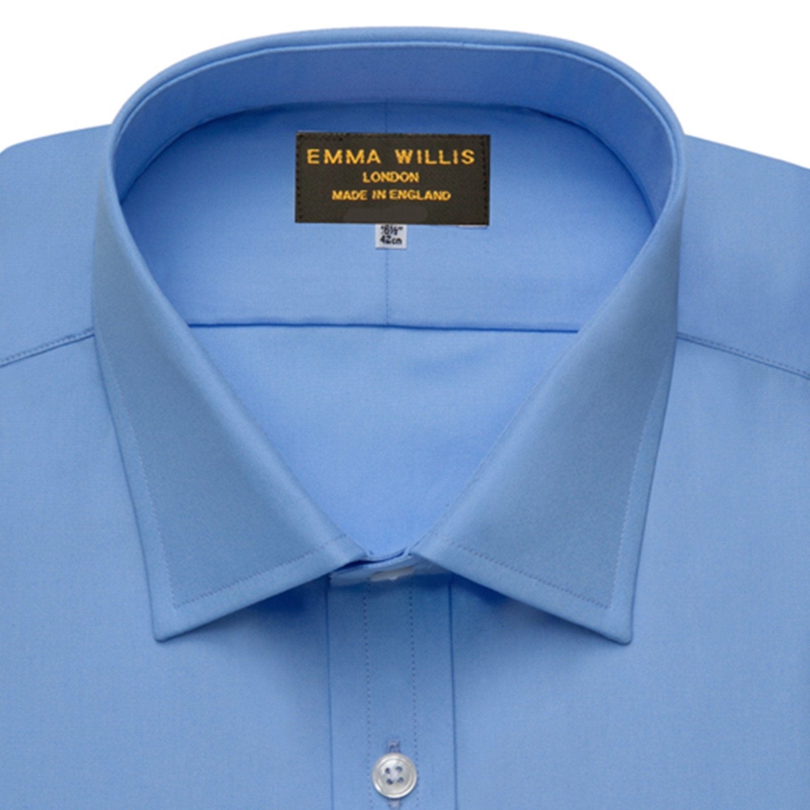 Azure Superior Cotton Shirt freeshipping - Emma Willis