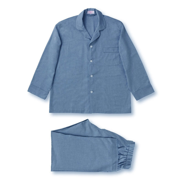 Blue Cashmerello Pyjama Set freeshipping - Emma Willis