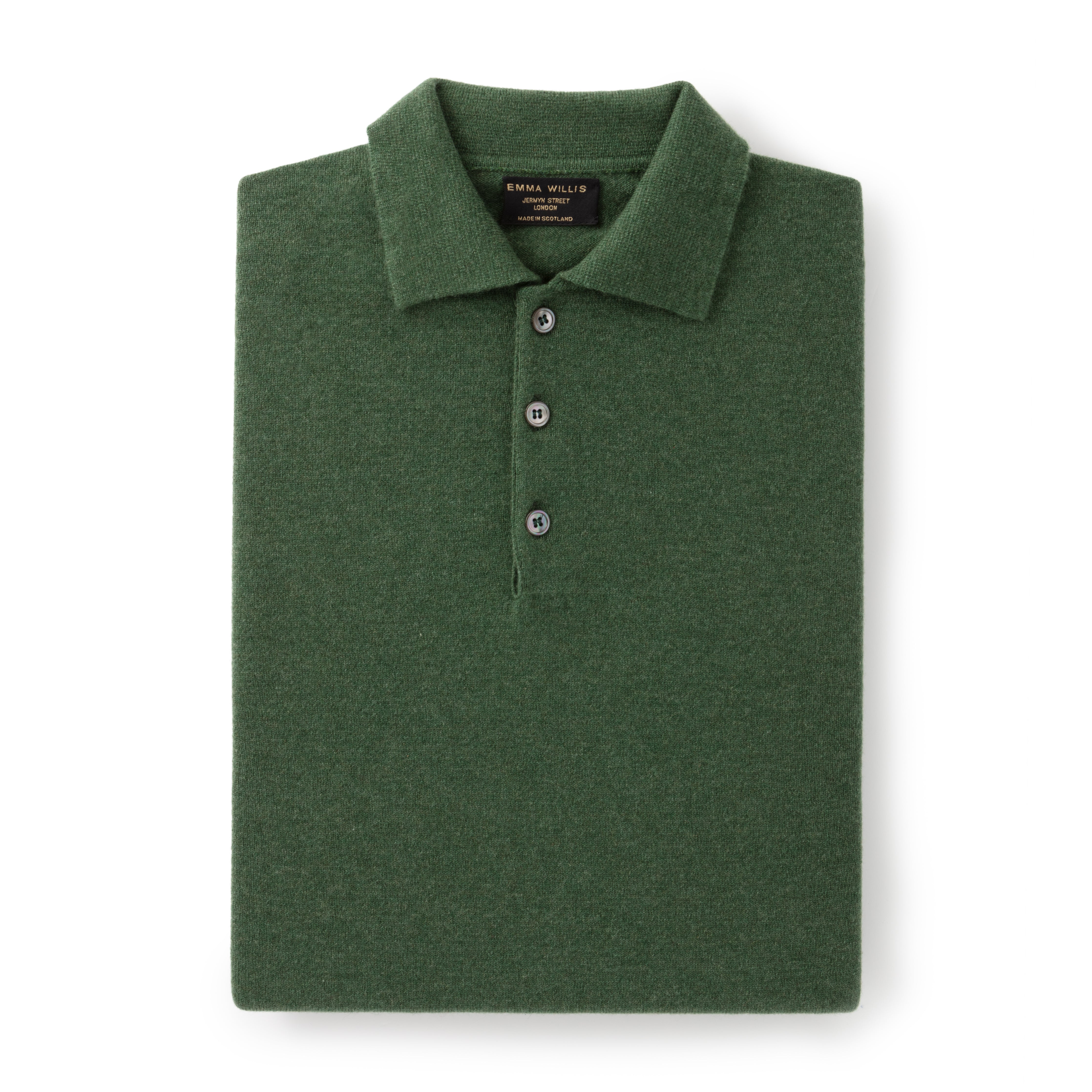 Forest Cashmere Polo - Emma Willis