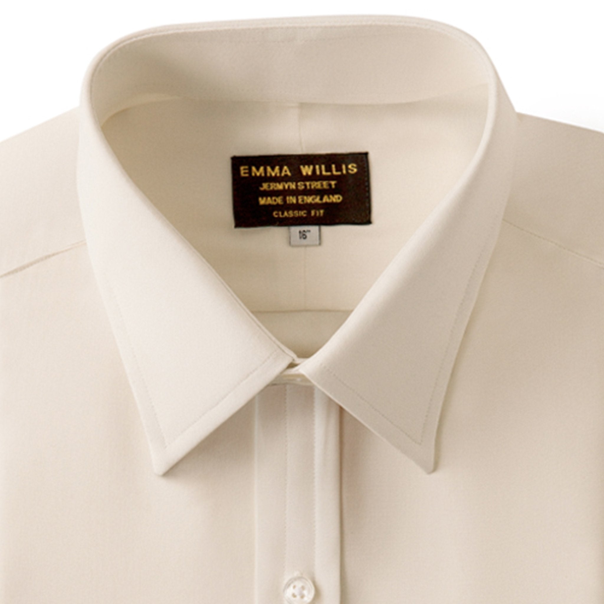 Ivory Silk Shirt freeshipping - Emma Willis