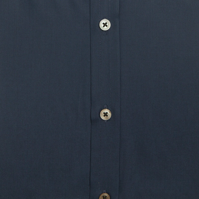 Navy Superior Cotton Shirt freeshipping - Emma Willis