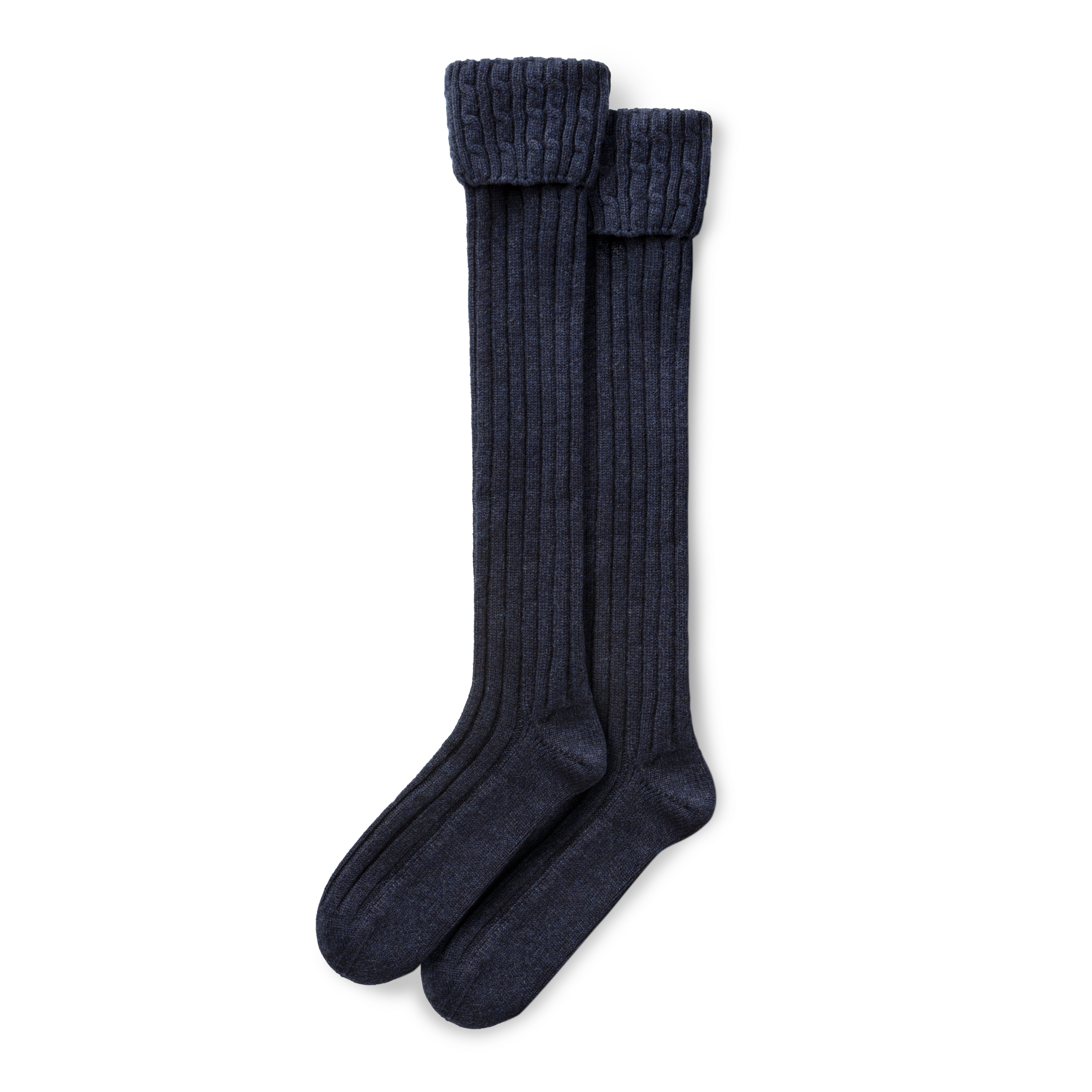 Olympia Cable Knit Cashmere Socks - Emma Willis