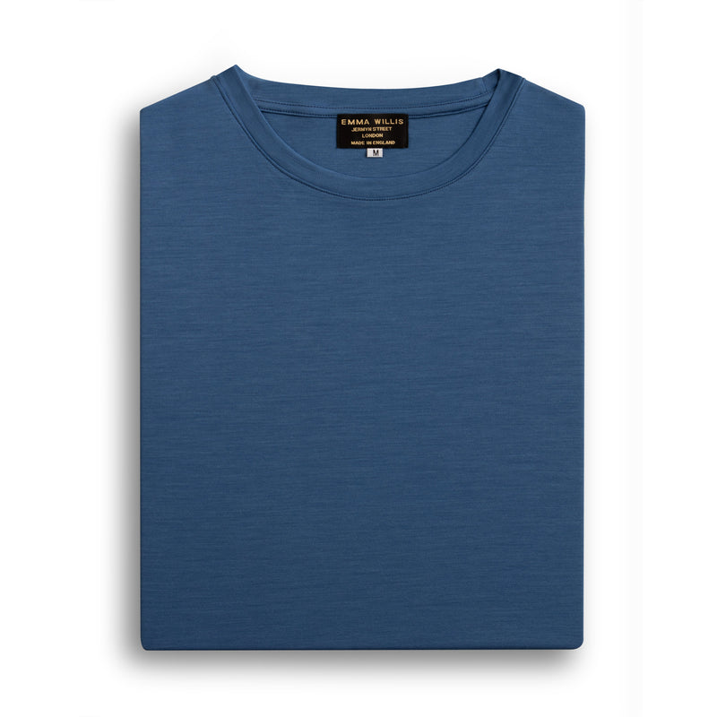 Petrol Cotton T-Shirt - Emma Willis