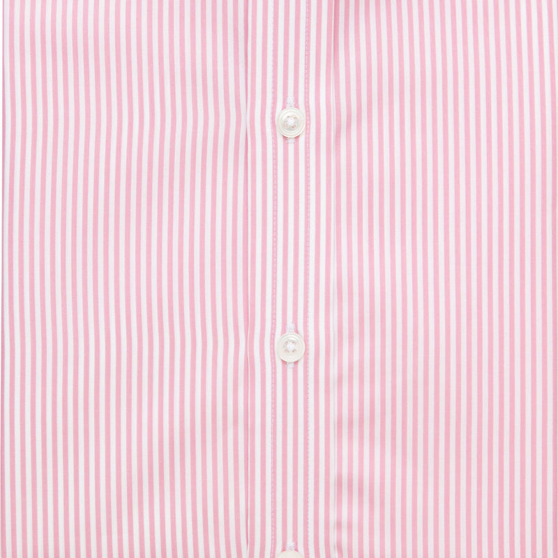 Pink Bengal Stripe Cotton Shirt freeshipping - Emma Willis