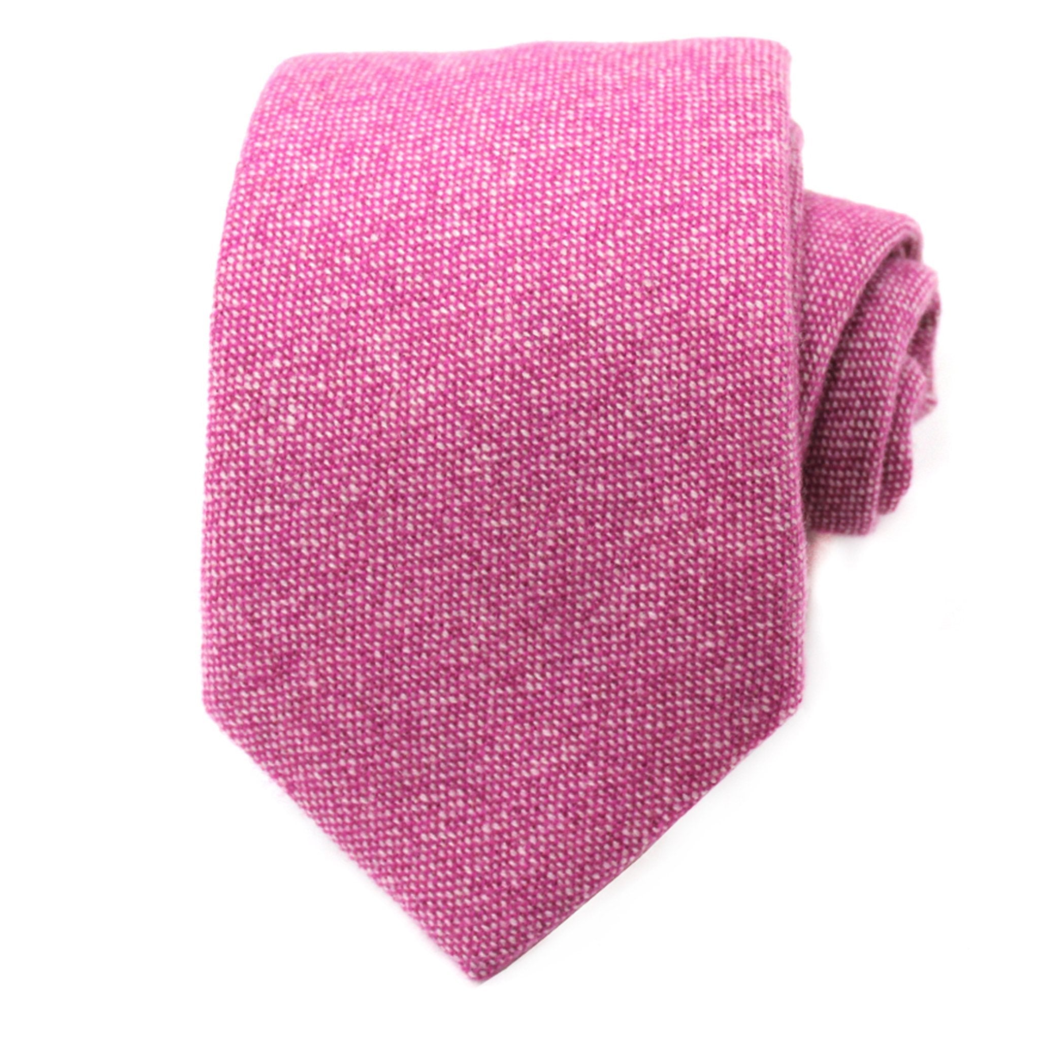 Pink Cashmere Tie freeshipping - Emma Willis