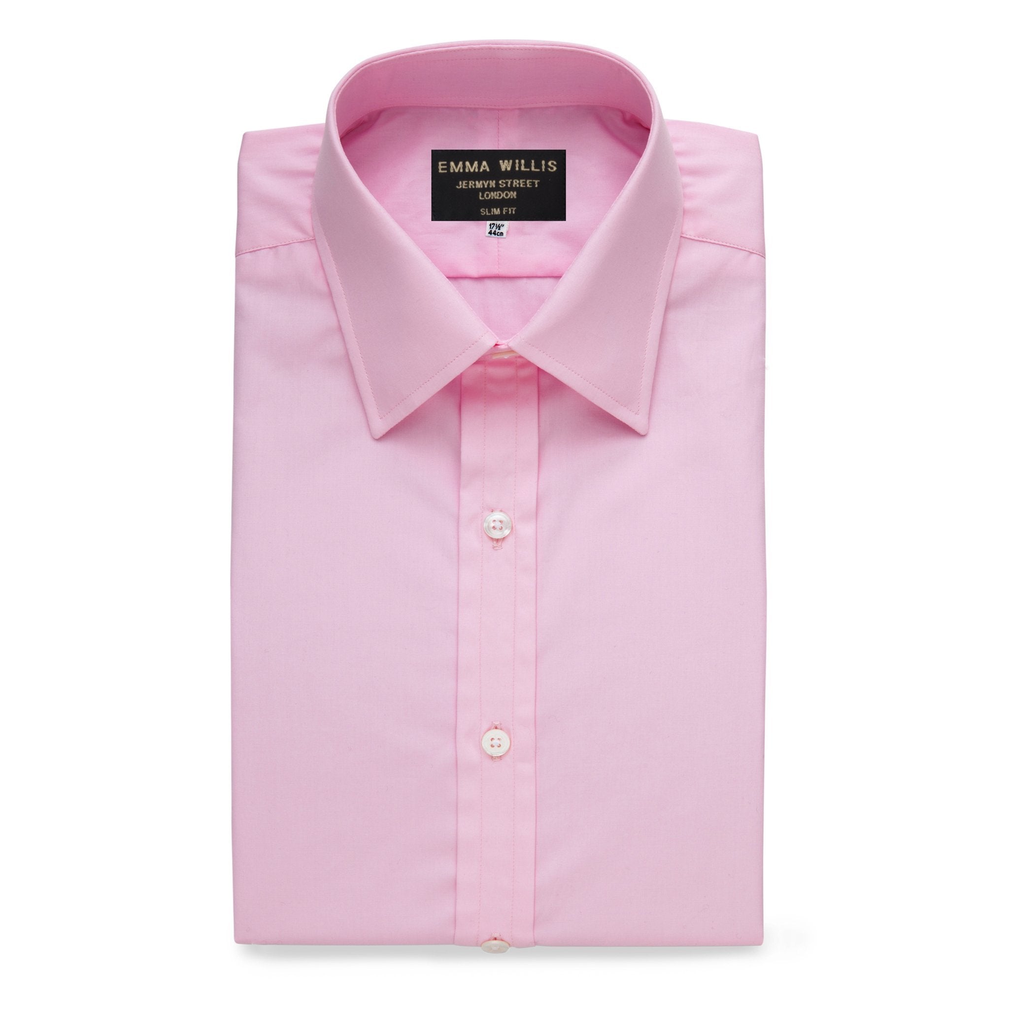 Pink Superior Cotton Shirt - Bespoke freeshipping - Emma Willis