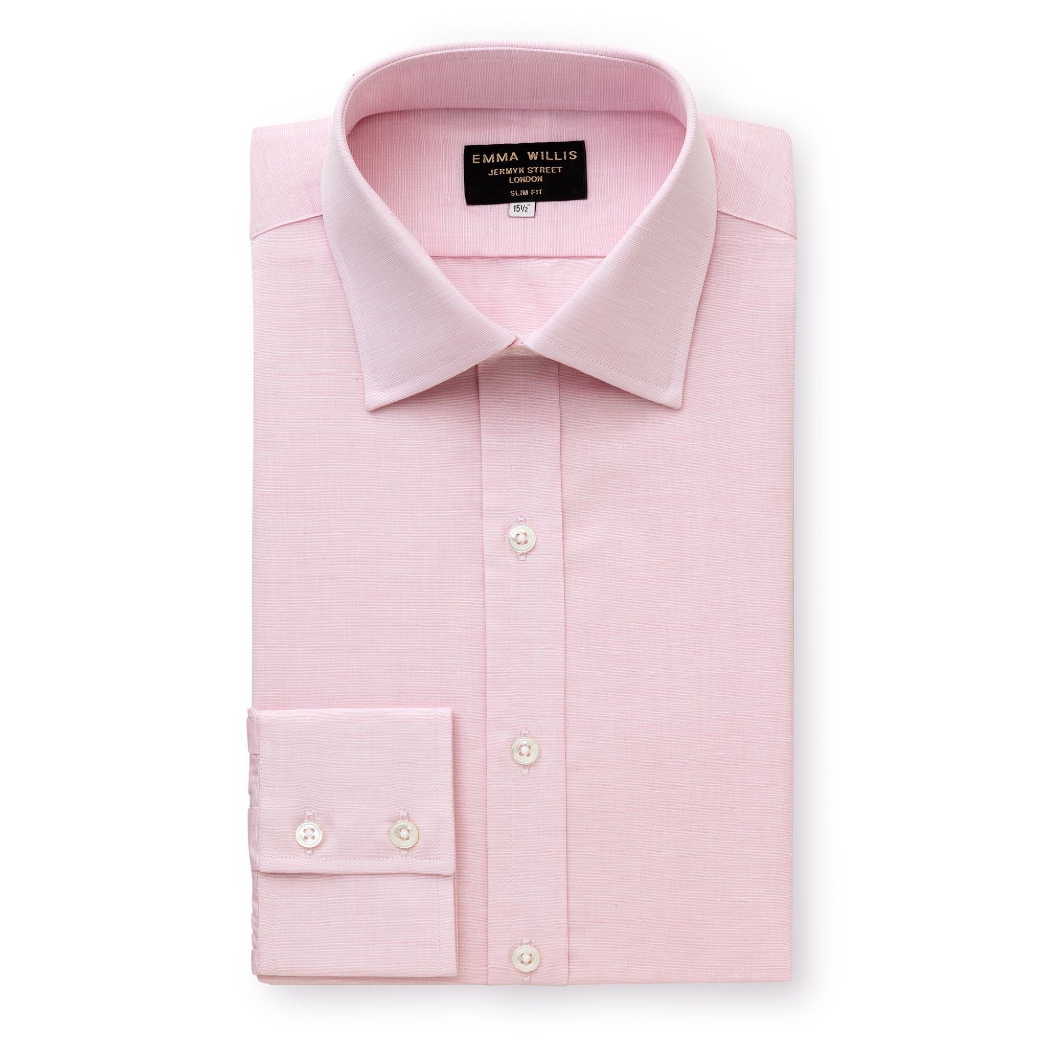 Pink Zephirlino Shirt - Bespoke freeshipping - Emma Willis