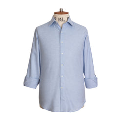 Plain Sky Brushed Cotton Shirt - New - Emma Willis