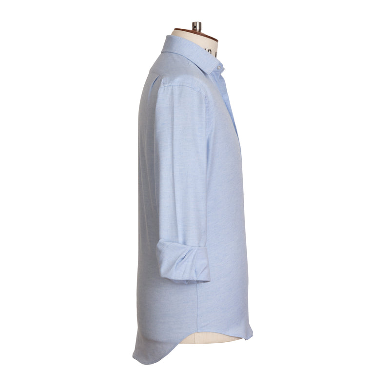 Plain Sky Brushed Cotton Shirt - New - Emma Willis
