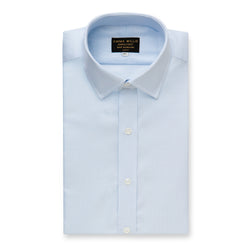 Sky Genio Cotton Shirt - Bespoke Pattern freeshipping - Emma Willis