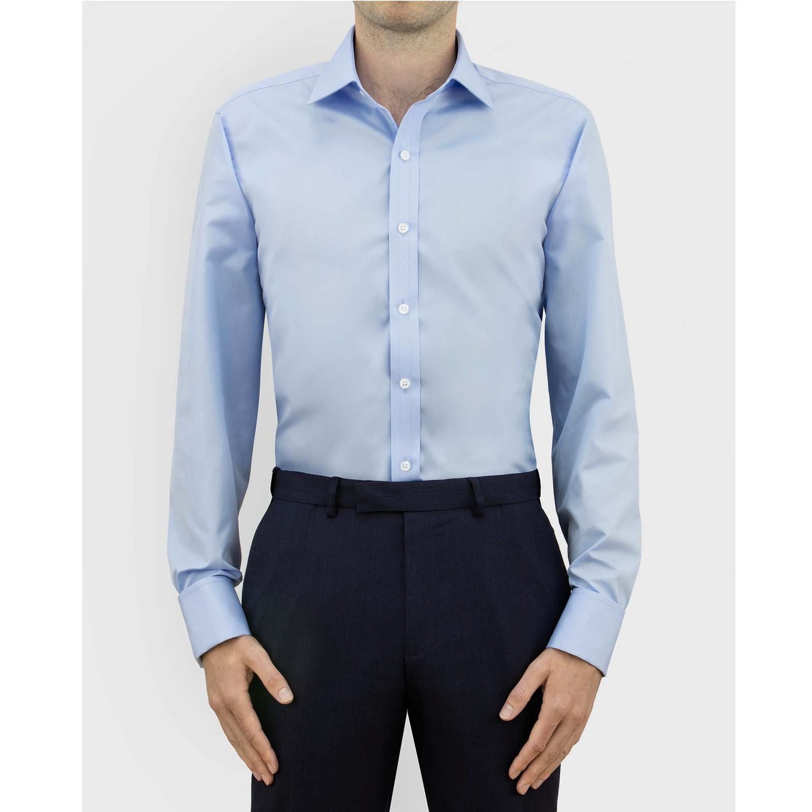 Sky Superior Cotton Shirt freeshipping - Emma Willis