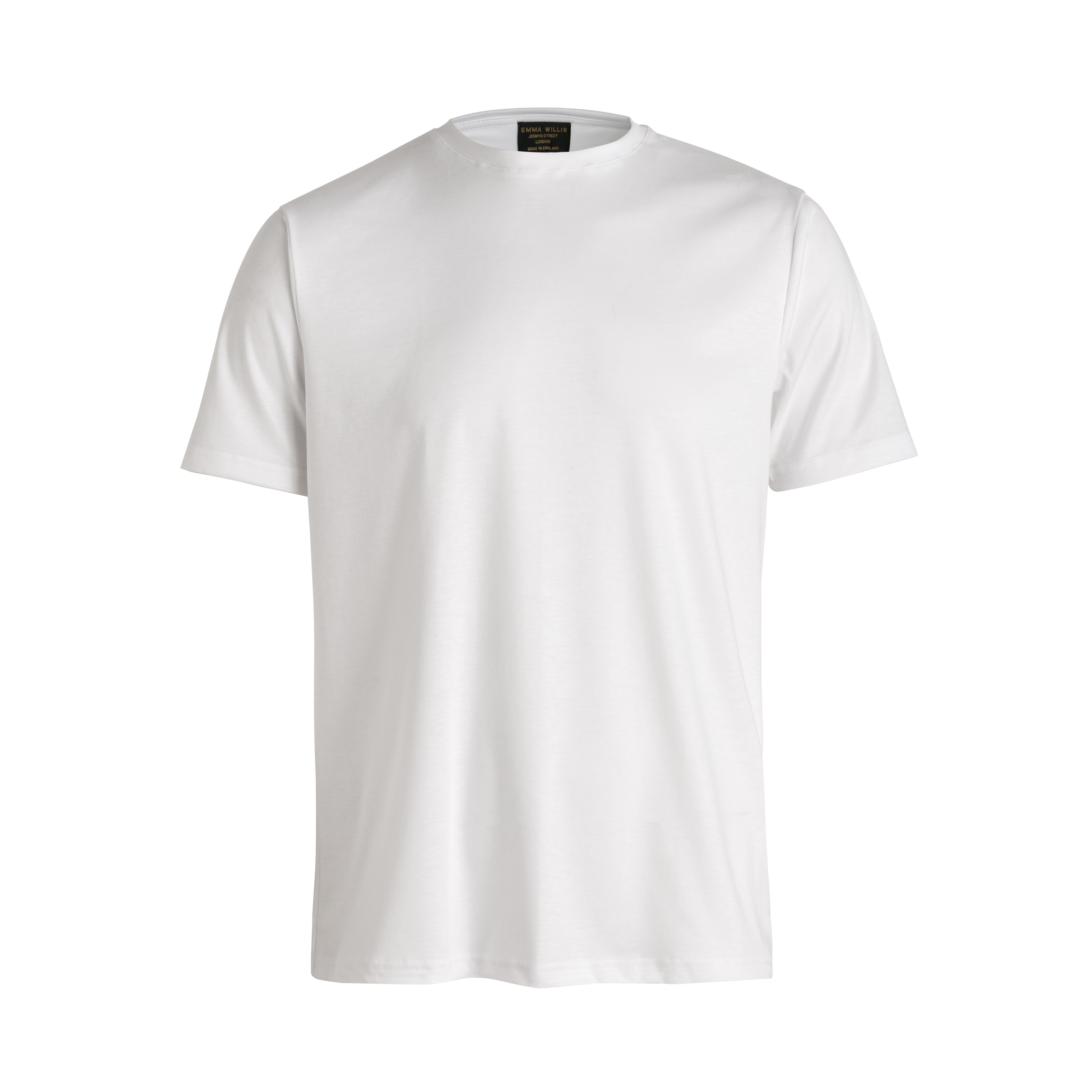 White Cotton T-Shirt - Emma Willis