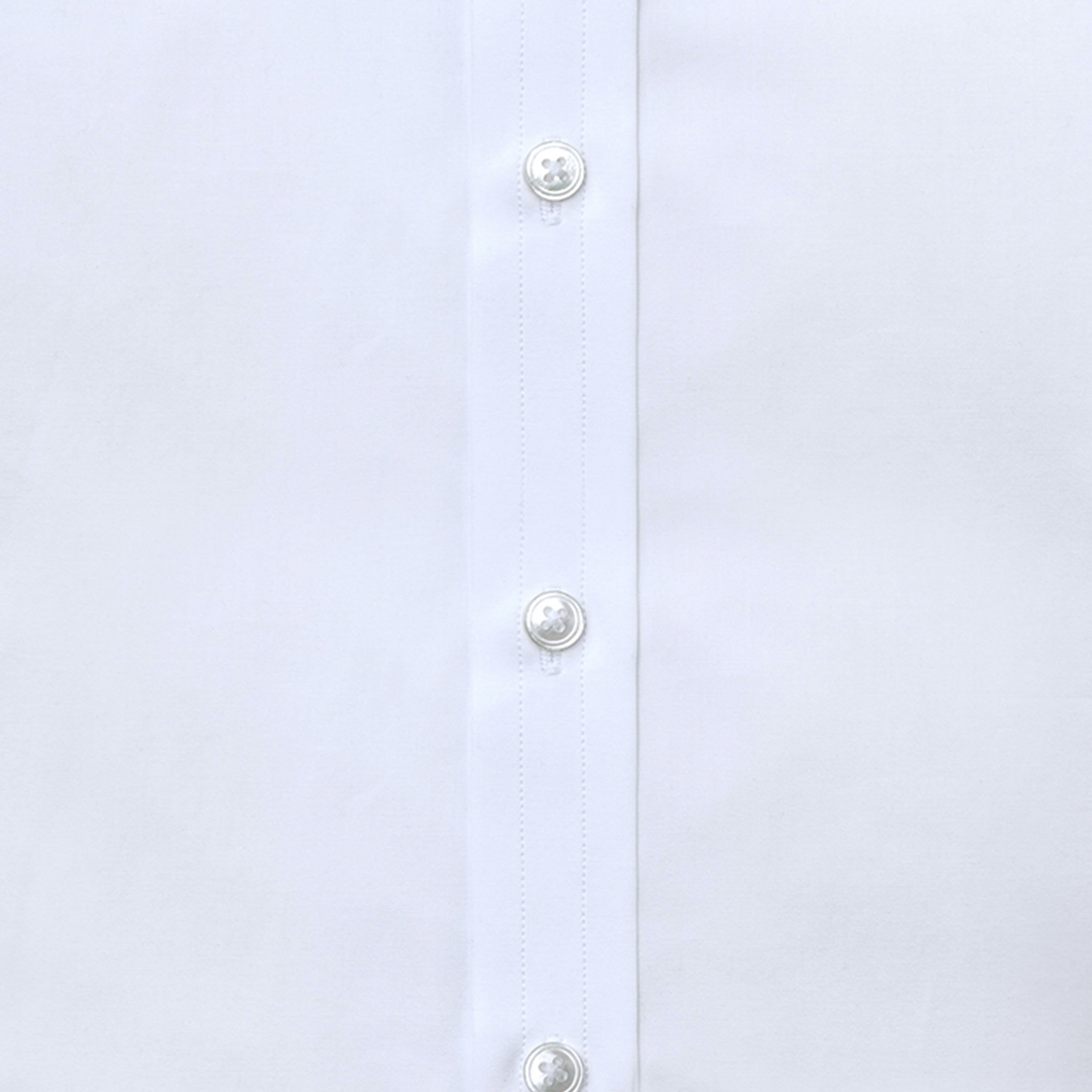 White Supraluxe Cotton Shirt - Emma Willis