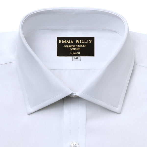 White Supraluxe Cotton Shirt - Bespoke freeshipping - Emma Willis