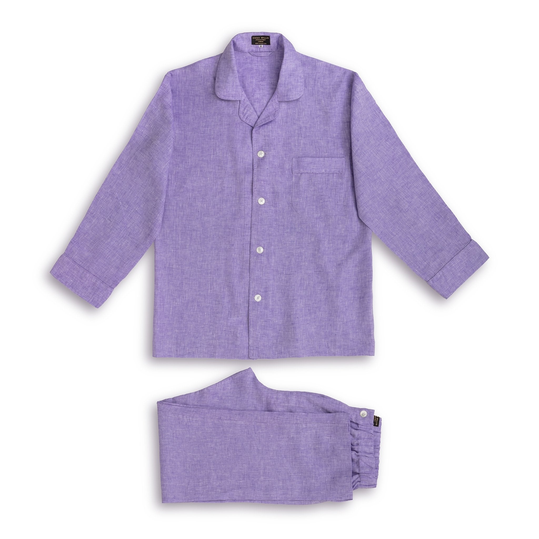 Wisteria Linen Pyjamas - New - Emma Willis